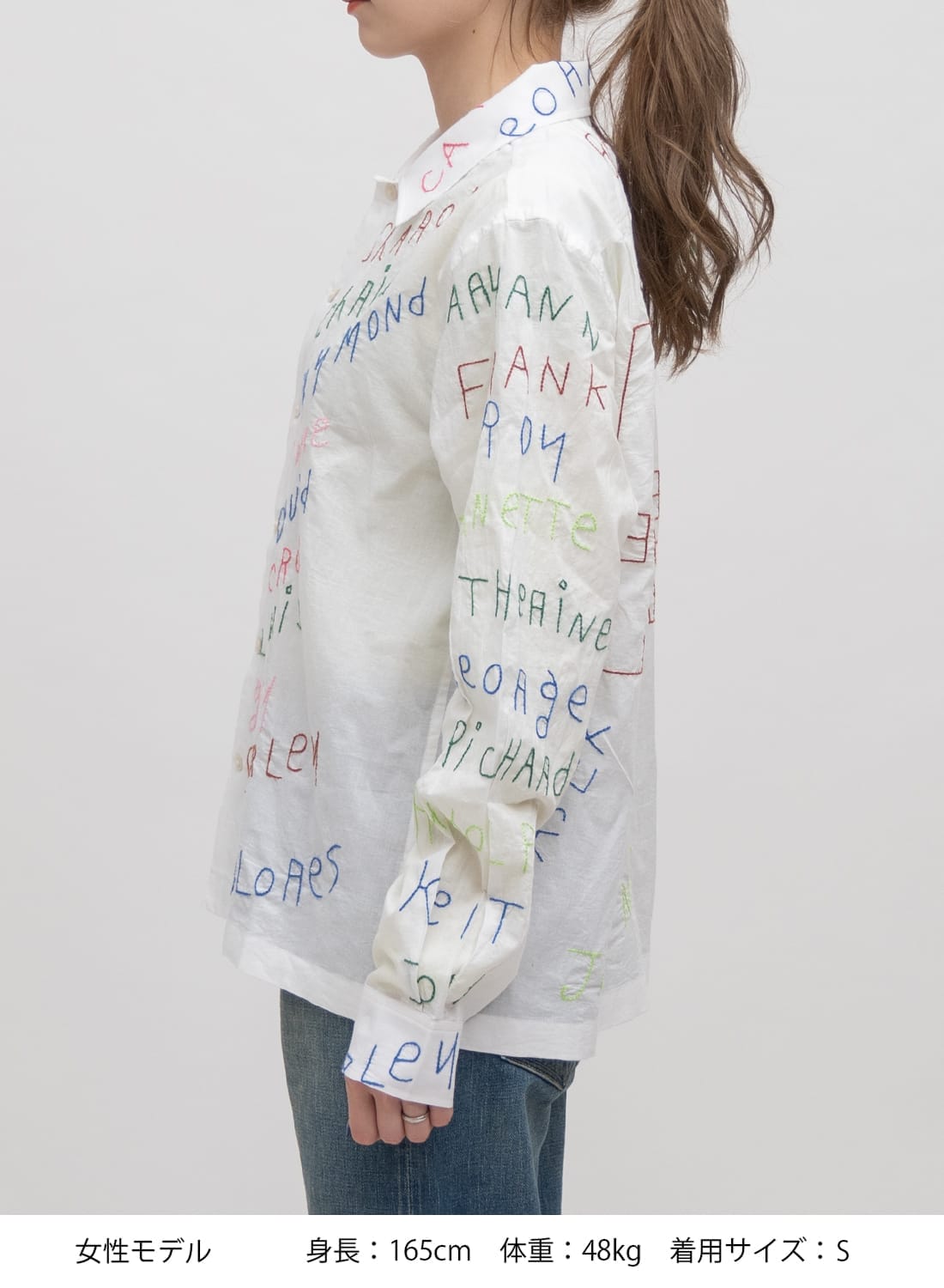 BODE(ボーディ)/FAMILIAL HALL LONG SLEEVE SHIRT(ファミリア