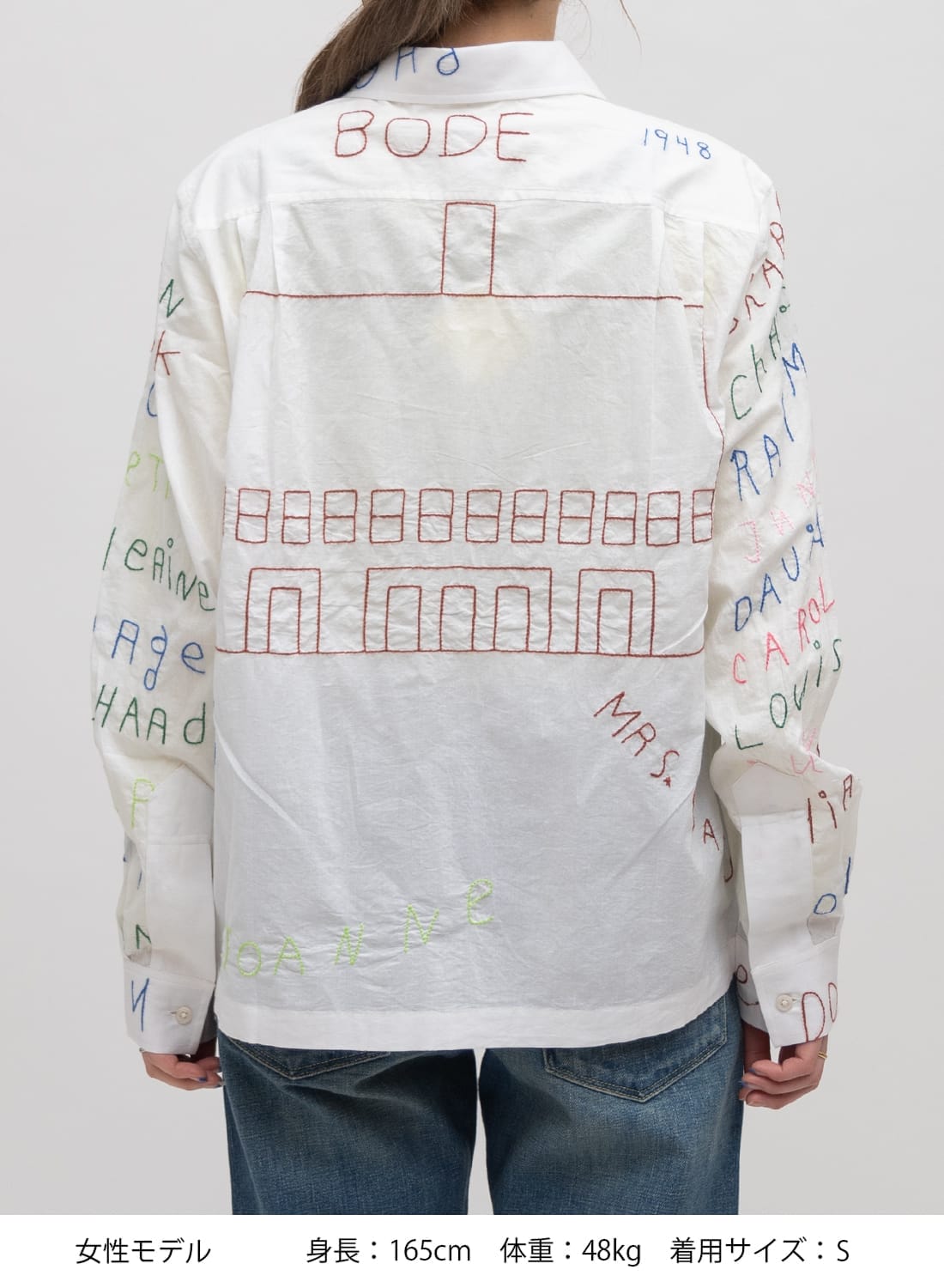 BODE(ボーディ)/FAMILIAL HALL LONG SLEEVE SHIRT(ファミリア