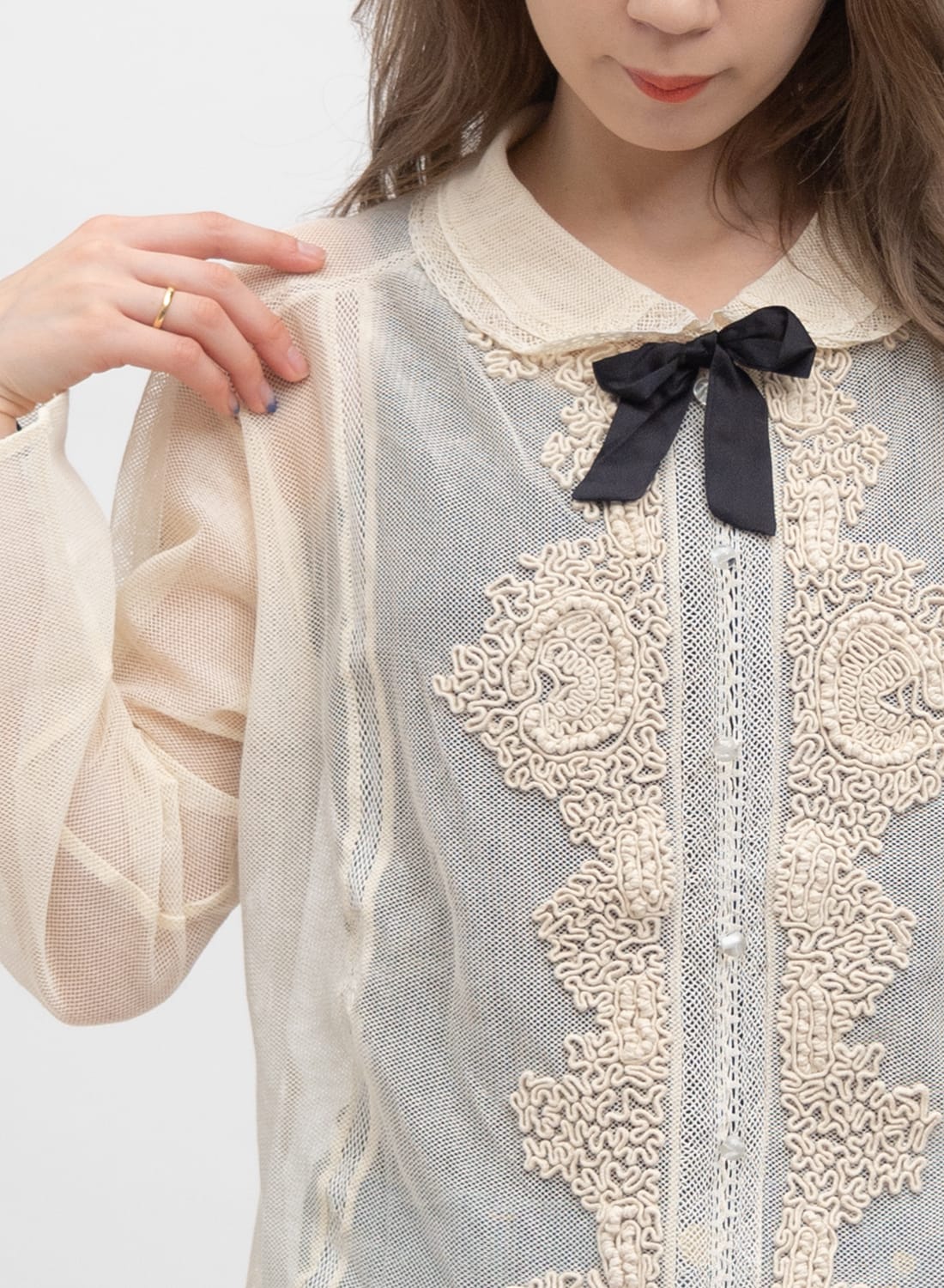 BODE(ボーディ)/EVE BLOUSE(イブ ブラウス)/Emily Adams Bode