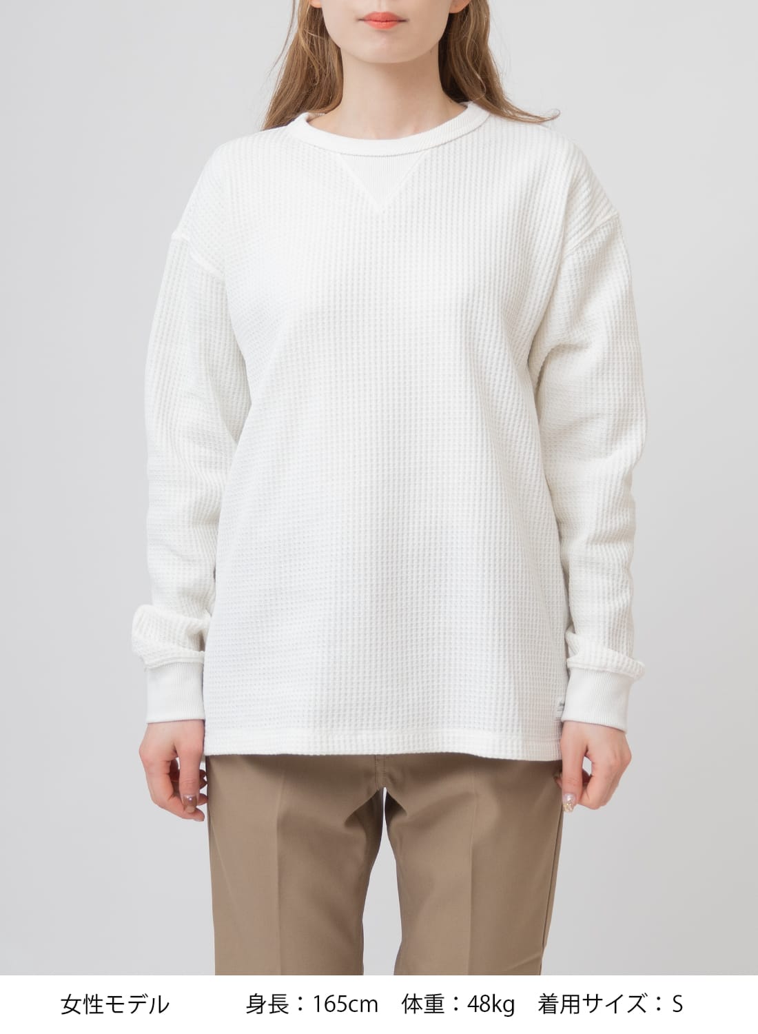 エコハイブリッド ワッフル ロングスリーブTシャツ – NANGA