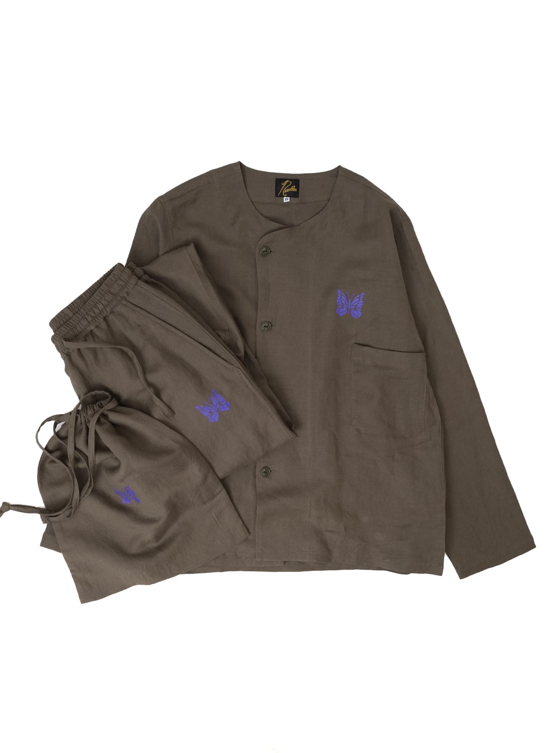 Needles pajama フランネル トップスのみ ASK availability First) NEEDLES Pajama Set - Cotton Flannel