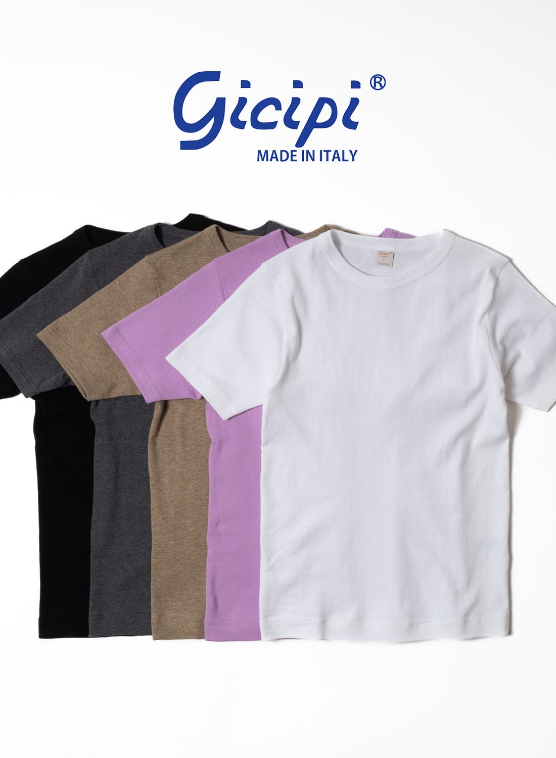 gicipi(ジチピ)/CRISTALLO(クリスターッロ)/2412P Tシャツ