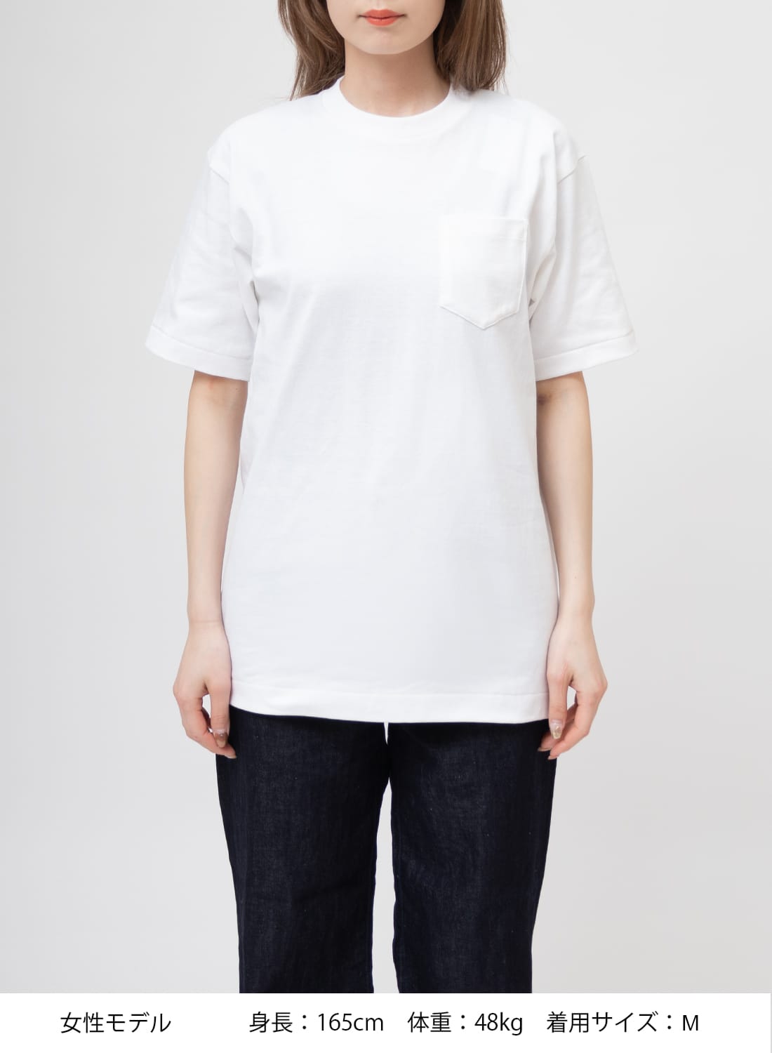 たみ ホワイト ブラック L 2枚 新品 ANATOMICA ポケットT アナトミカ ポケT ポケTEE 半袖 Tシャツ 白T 無地 カットソー