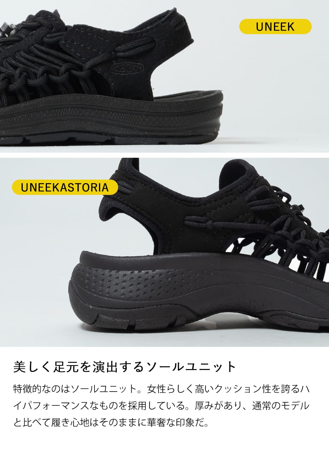 KEEN キーン ウィメンズ ユニーク アストリア UNEEK サンダル