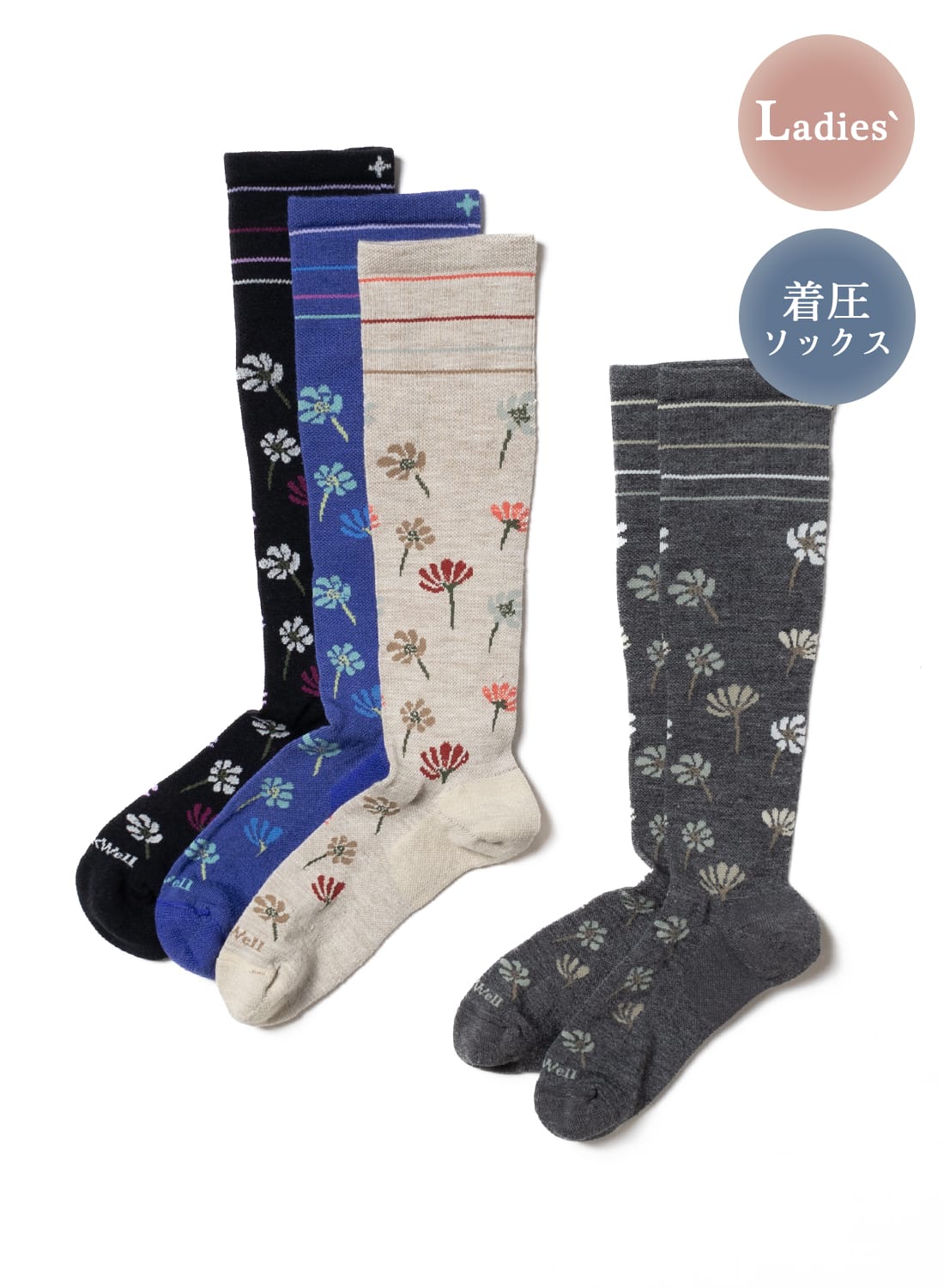 新品SockWell レディース ソックス 4足セット Women