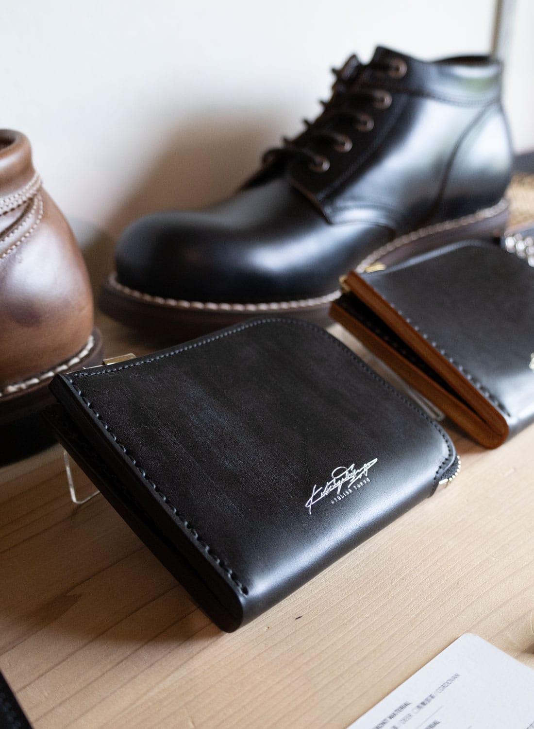 L MULTI WALLET (BRIDLE LEATHER)|L字ウォレットL字ウォレット| MOONLOID