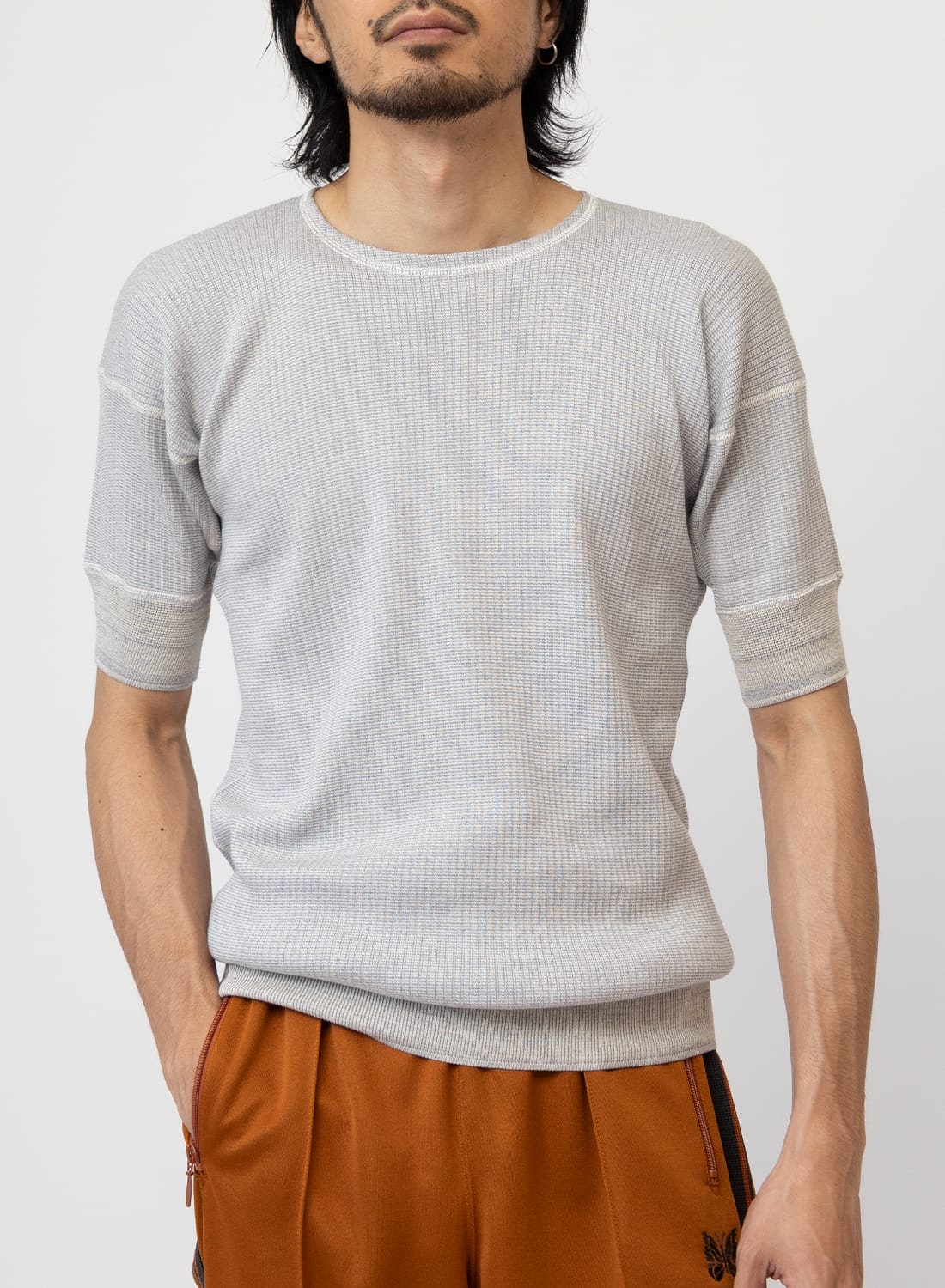 新品 Olde Homesteader オールドホームステッダー Olde Homesteader オールドホームステッダー Henley neck Interlock