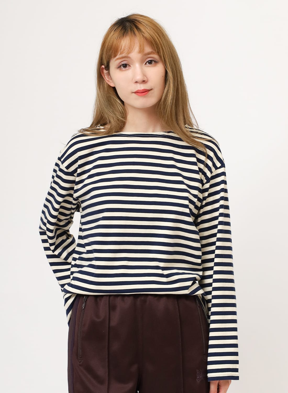 SHINZONE/MARINE BORDER TEE|マリン ボーダー TEEマリン ボーダー TEE