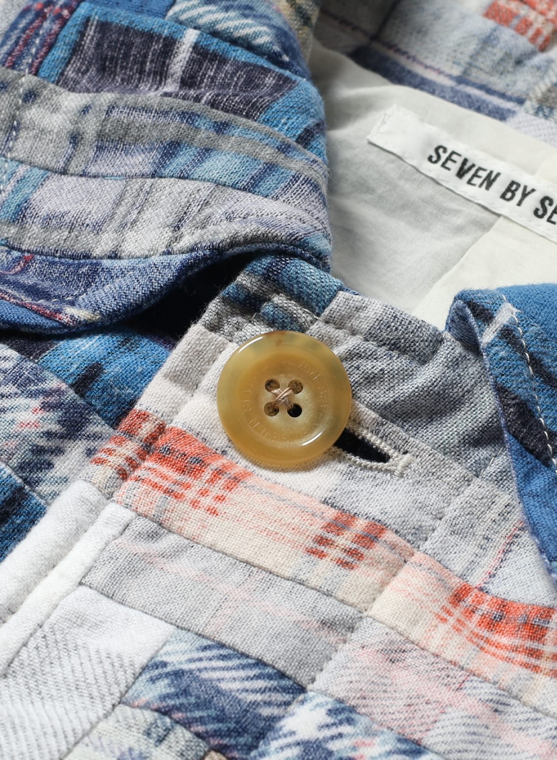 SEVEN BY SEVEN ヴィンテージ チェックコート / size S