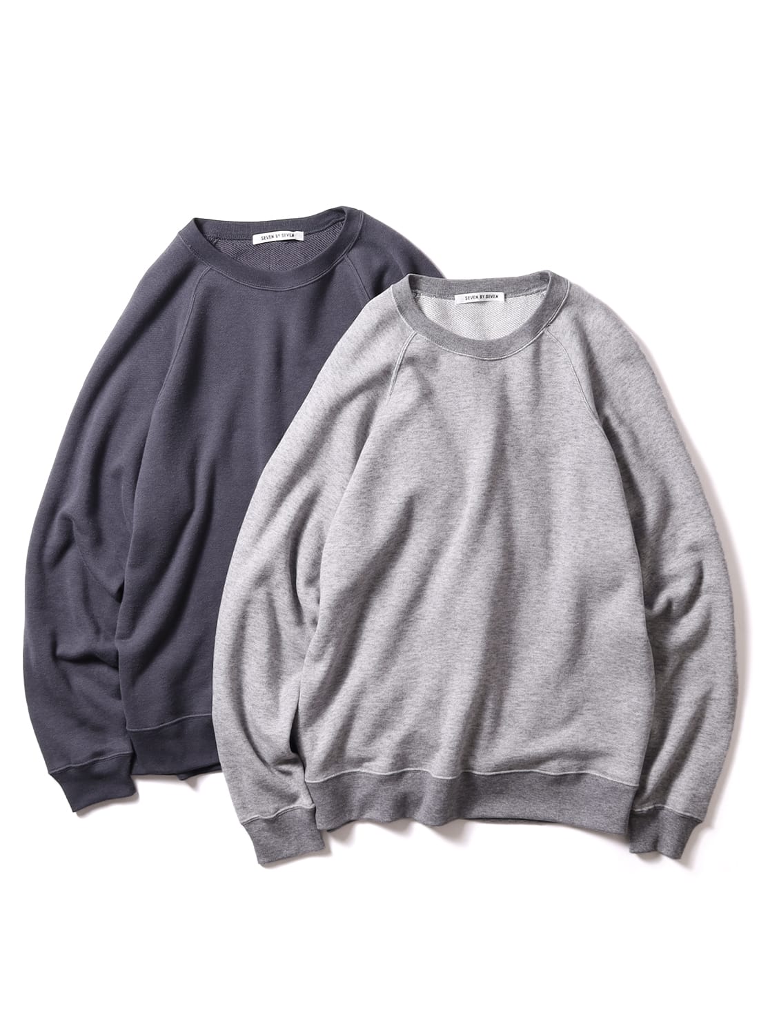 SEVEN BY SEVEN（セブンバイセブン）RAGLAN SLEEVE SWEAT SHIRTS