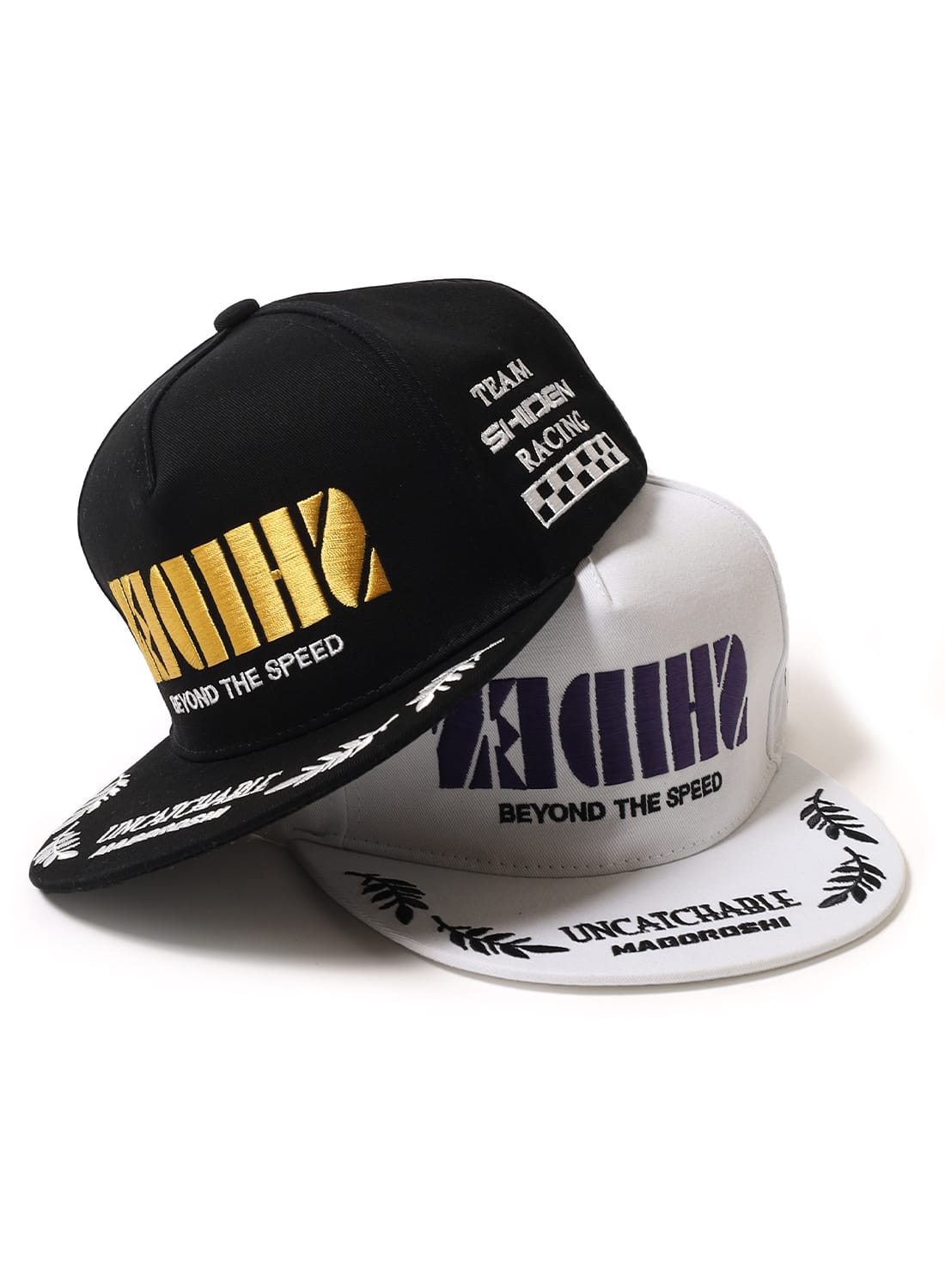 紫電　キャップ　ブラック SHIDEN シデン 紫電 L.P. Racing Cap - Poly Taffeta｜BORN FREE