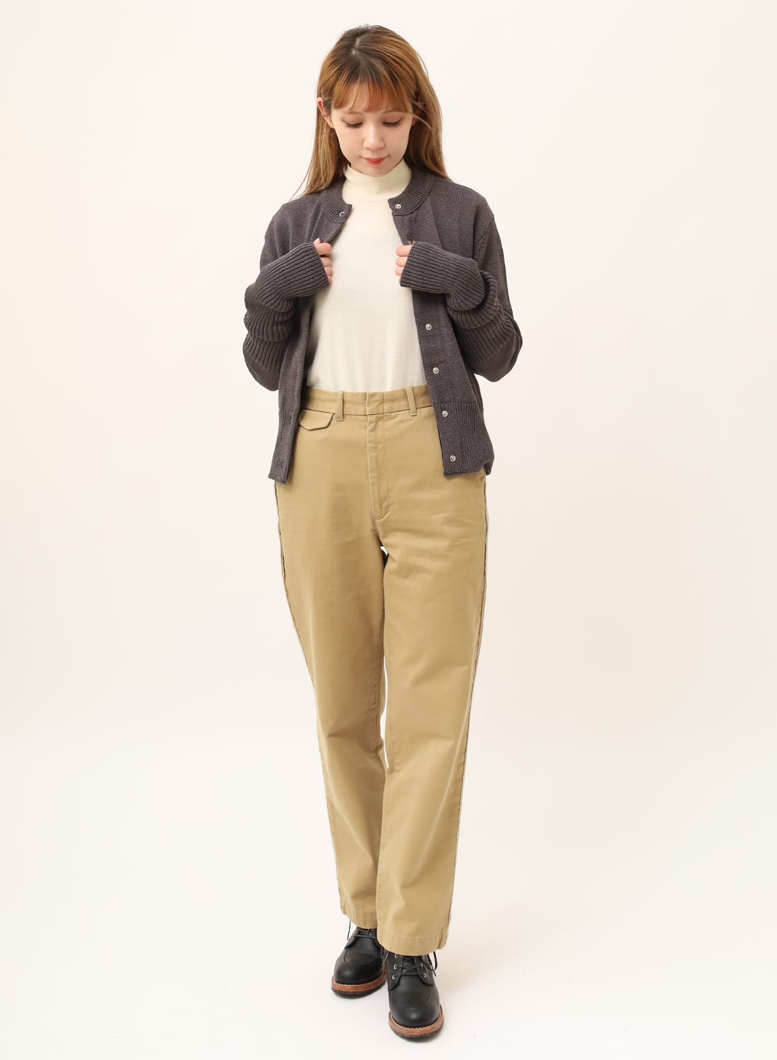 楽天市場】アナトミカ ANATOMICA モックネック ロングスリーブ T