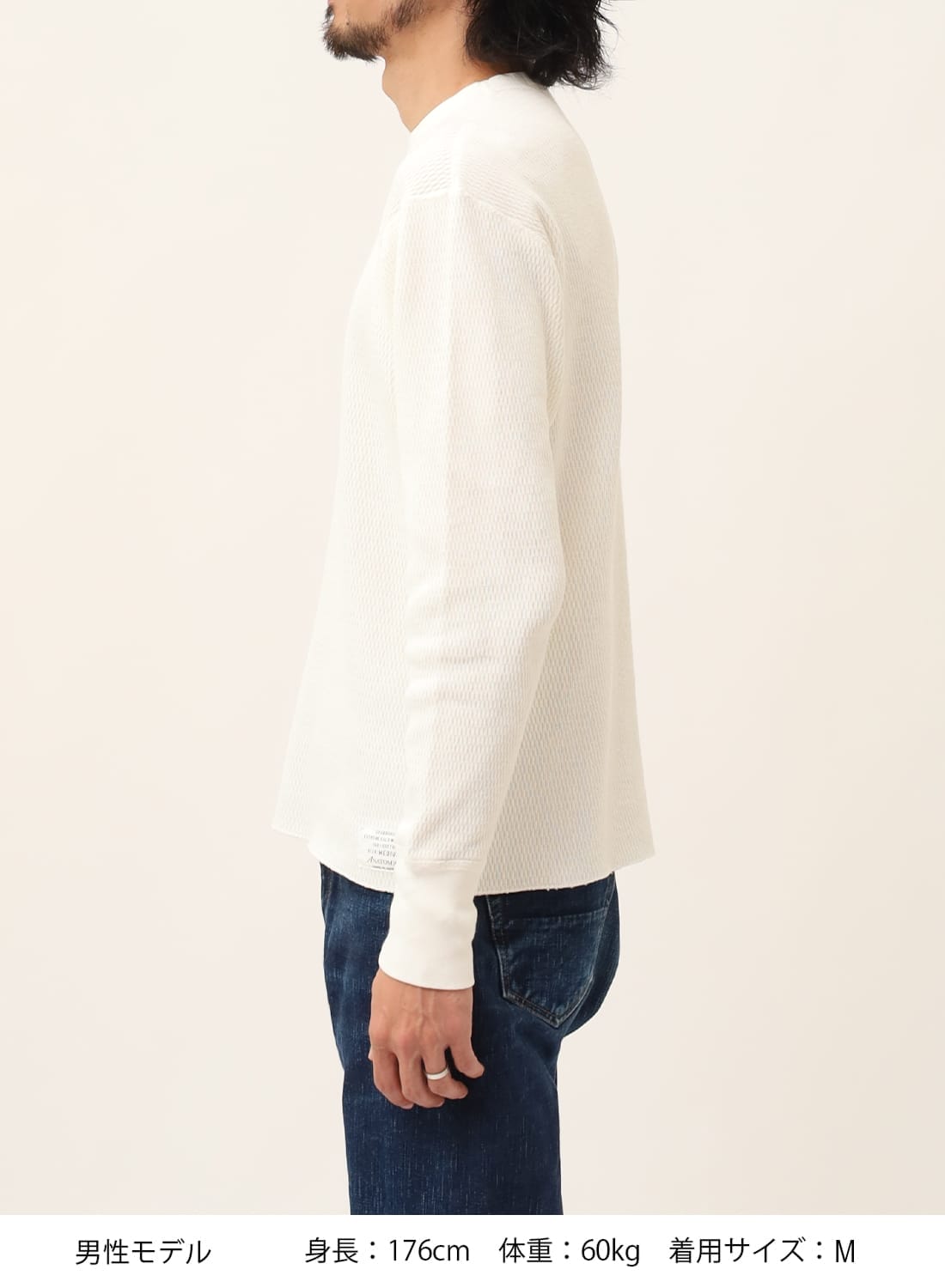 アナトミカ サーマル カットソー ANATOMICA ロンTEE レイチェル