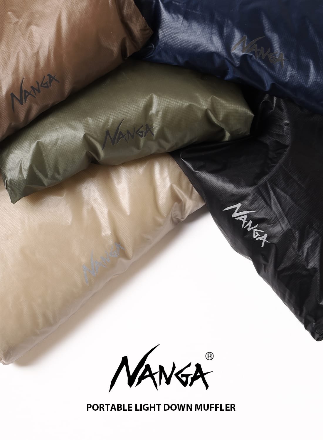 NANGA(ナンガ)/PORTABLE LIGHT DOWN MUFFLER(ポータブル ライト NANGA(ナンガ)/PORTABLE LIGHT DOWN MUFFLER(ポータブル ライト