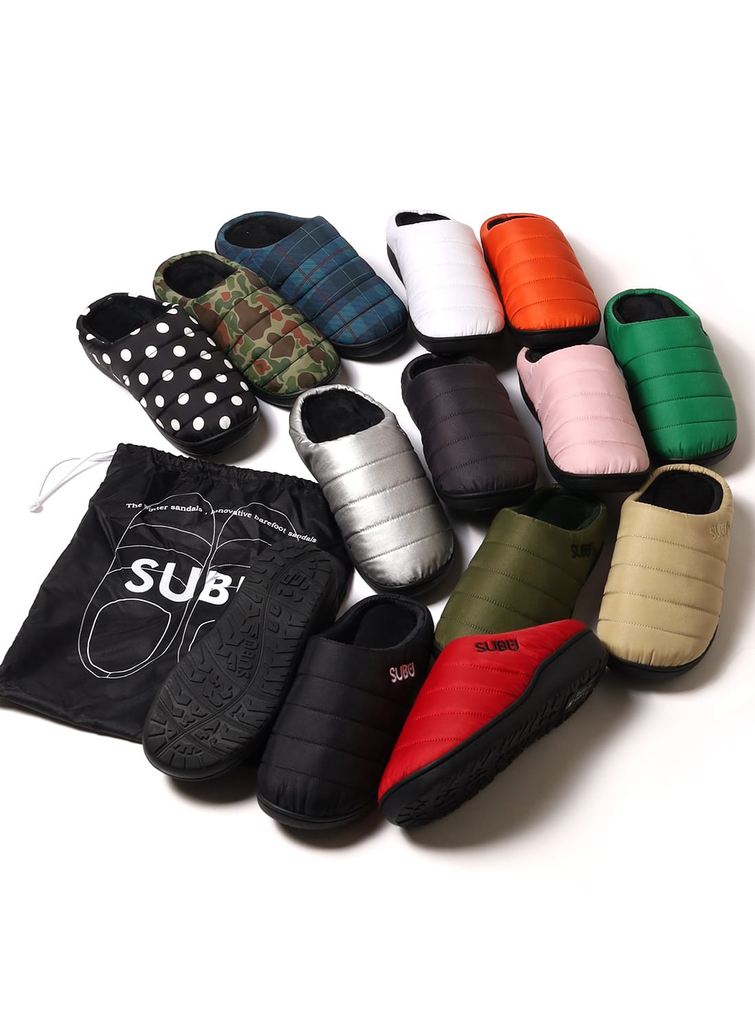 【新品未使用】SUBU 冬用サンダル サイズ3 JP 28-29.5 SUBU サンダル 冬サンダル 冬のサンダル スリッパ スブ 防寒 撥