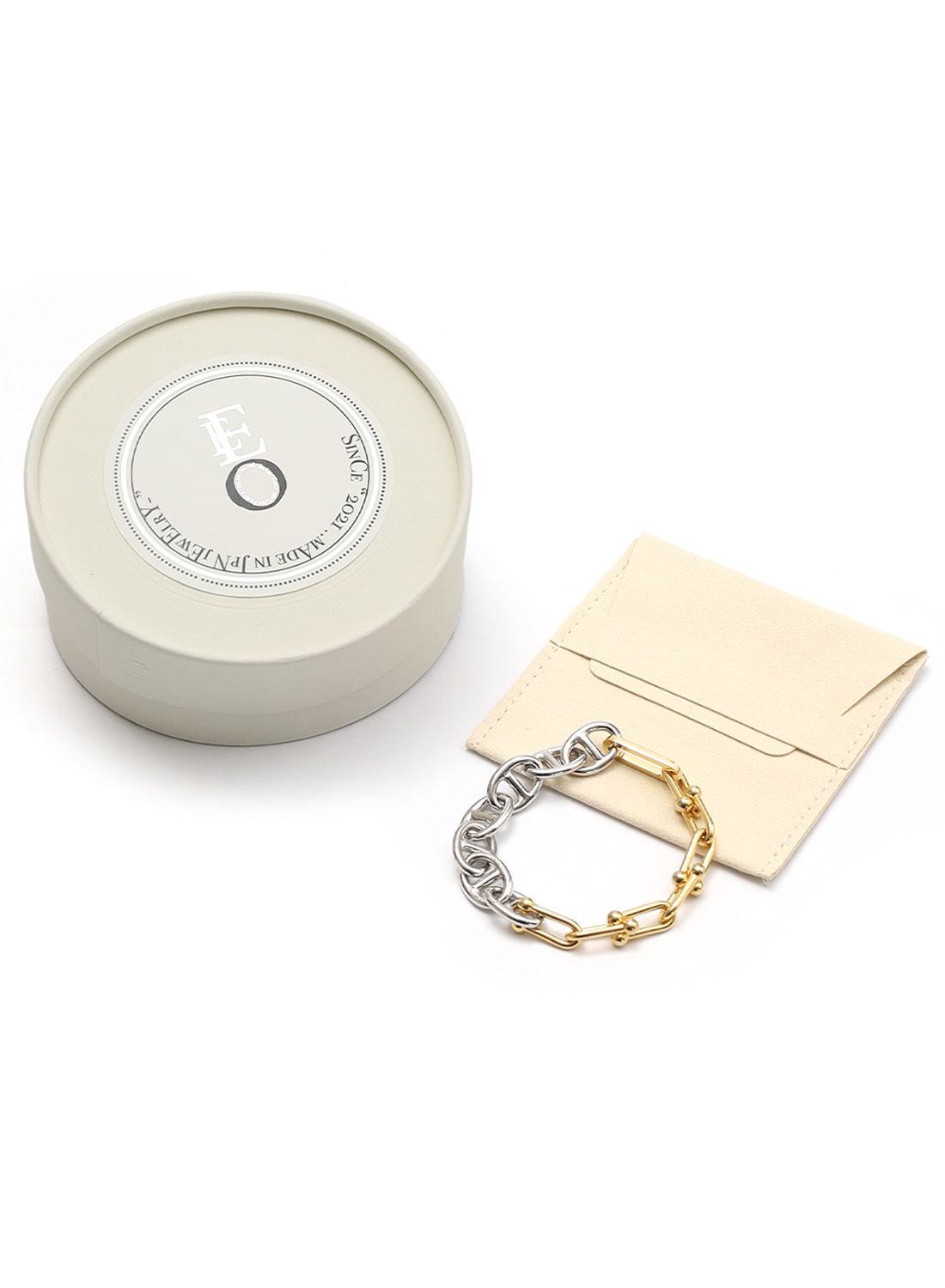 TWO TONE BRACELET|ツートーン ブレスレットツートーン ブレスレット