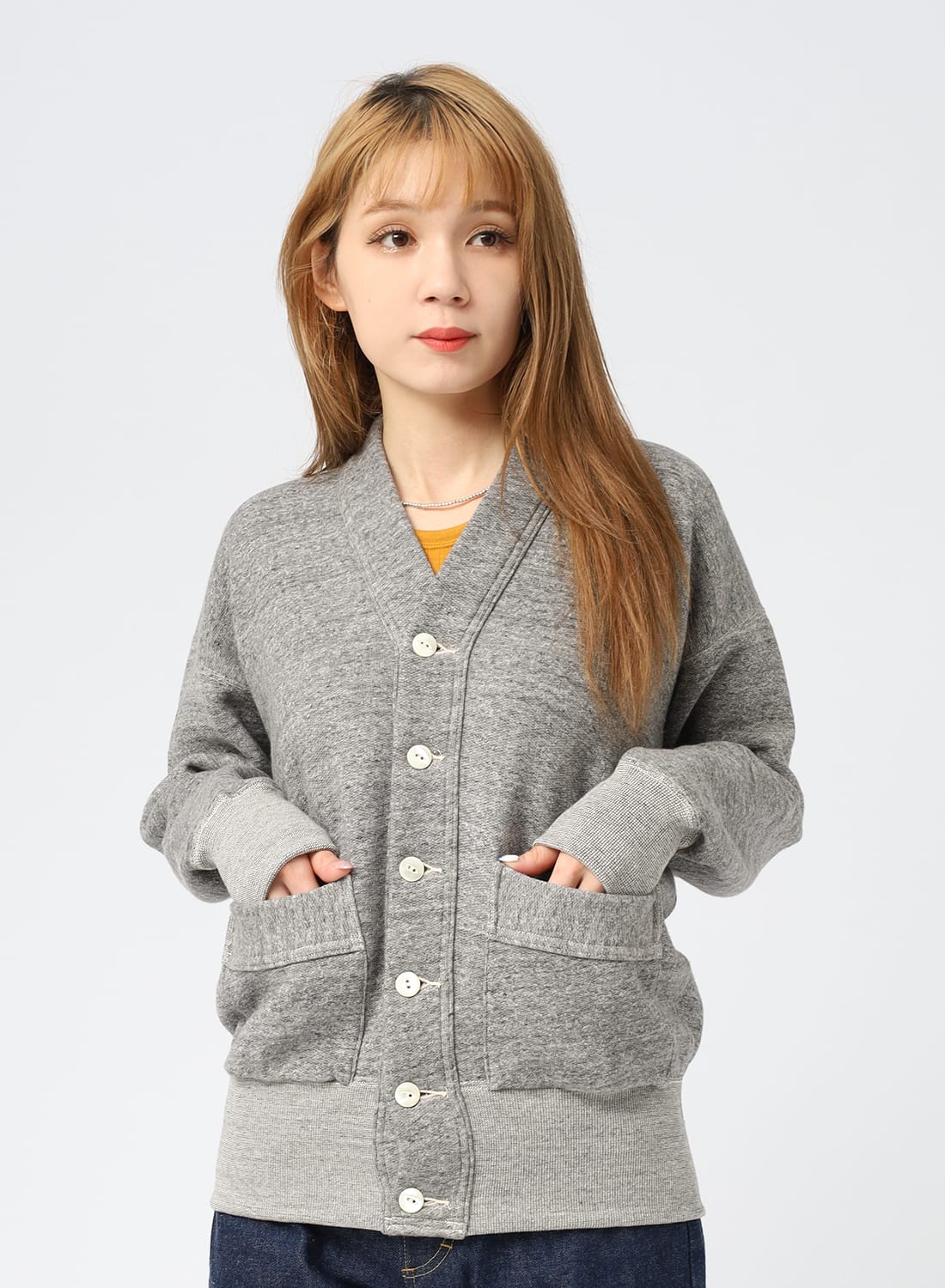 Olde steader Cardigan カーディガン スウェット オールドホームステッダー Olde Homesteader エクストラ