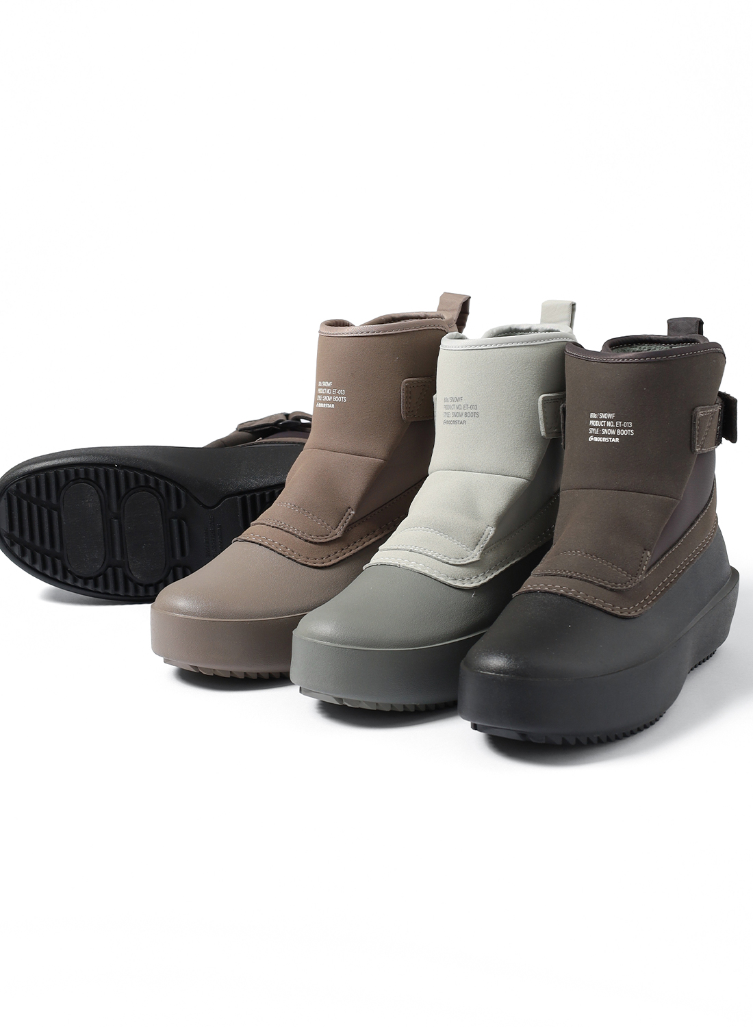 [ムーンスター エイトテンス] 810s / ET013 SNOWF 26cm MOONSTAR 810s EC STORE / ET013 SNOWF MOCHA
