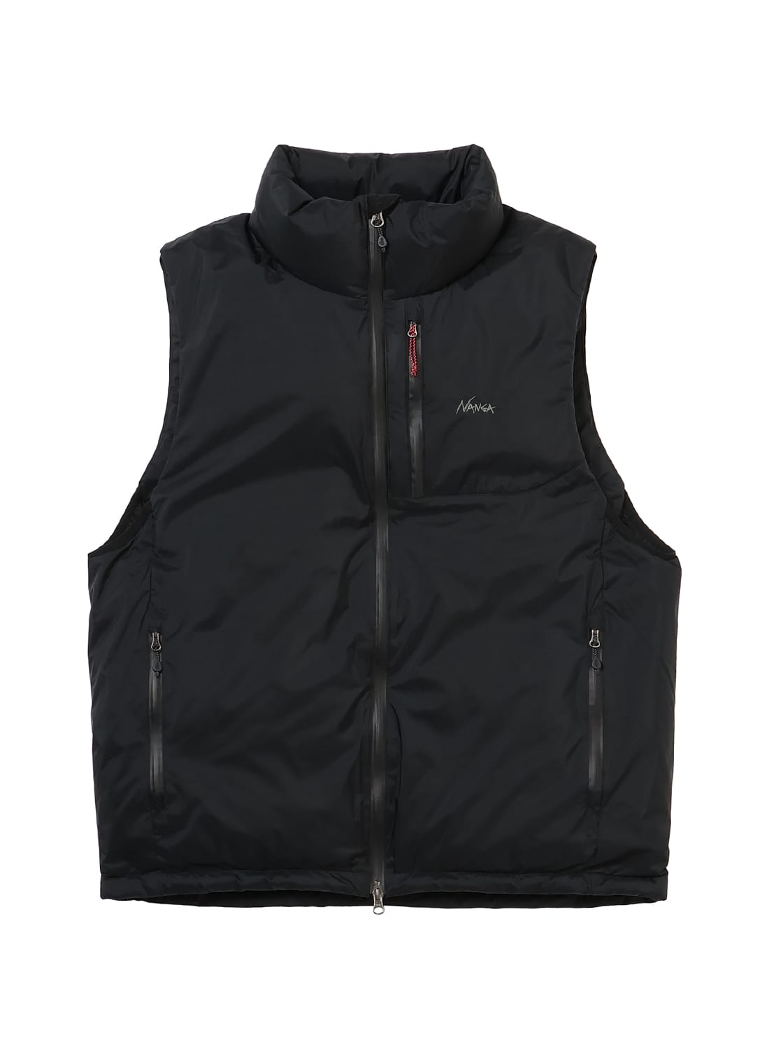 NANGA（ナンガ）AURORA TEX STAND COLLAR DOWN VEST（オーロラ
