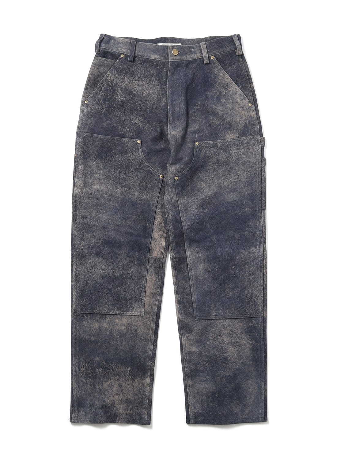 ぱんだ SEVEN BY SEVEN（セブンバイセブン）LEATHER DOUBLE KNEE PANTS
