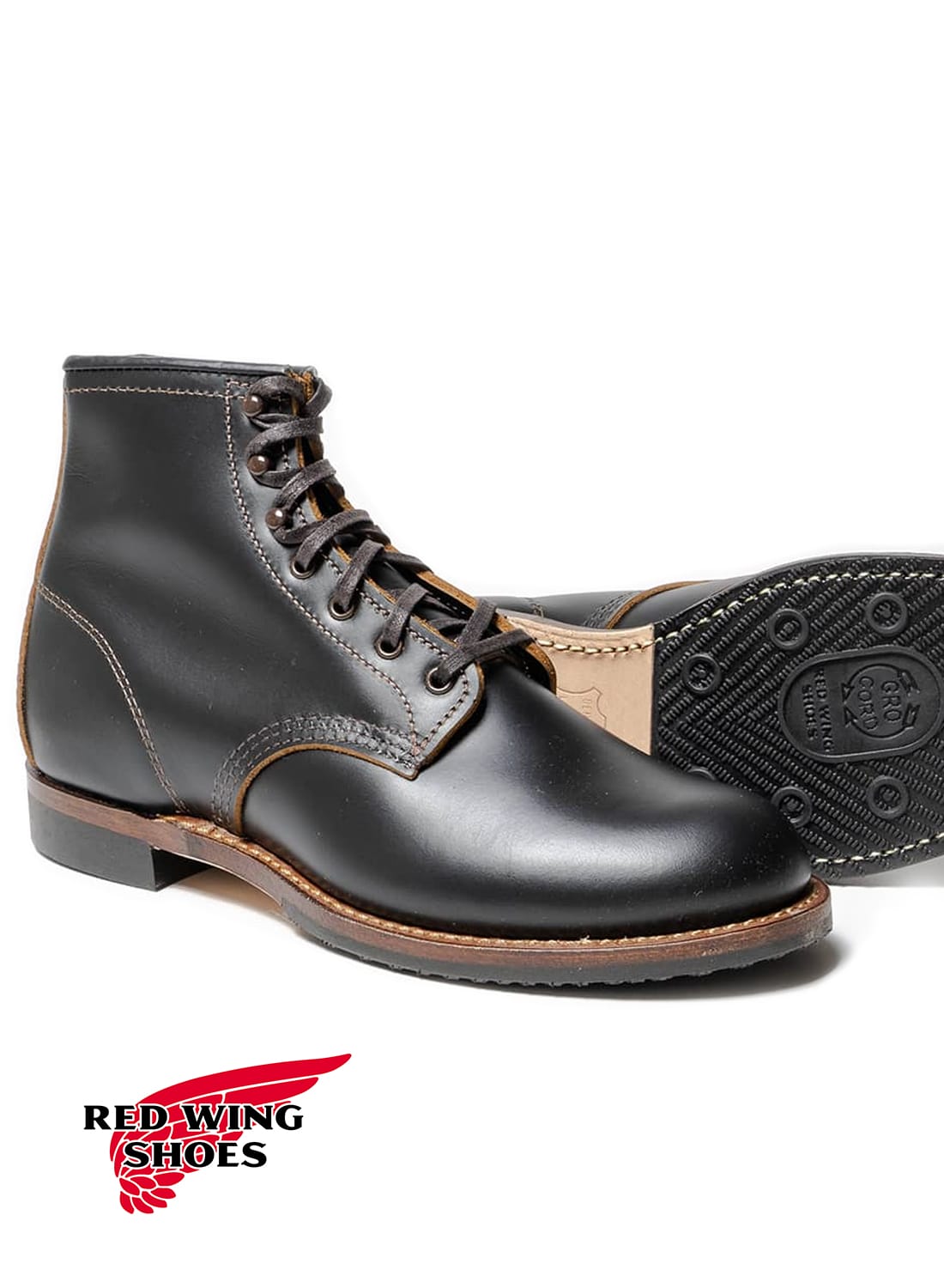 RED WING(レッドウィング)BECKMAN FLATBOX(ベックマン フラットボックス)#9060 Dワイズ ブーツ 革靴 グッドイヤー 茶芯  レザー メンズ RED WING(レッドウィング)| MOONLOID