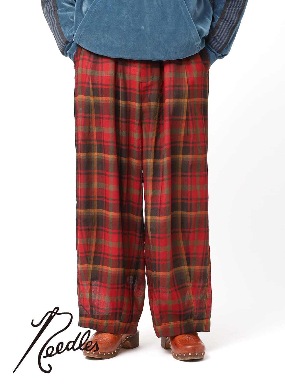 ニードルズ NEEDLES H.D. Pant - 6oz Denim ヒザデル 6ozデニム
