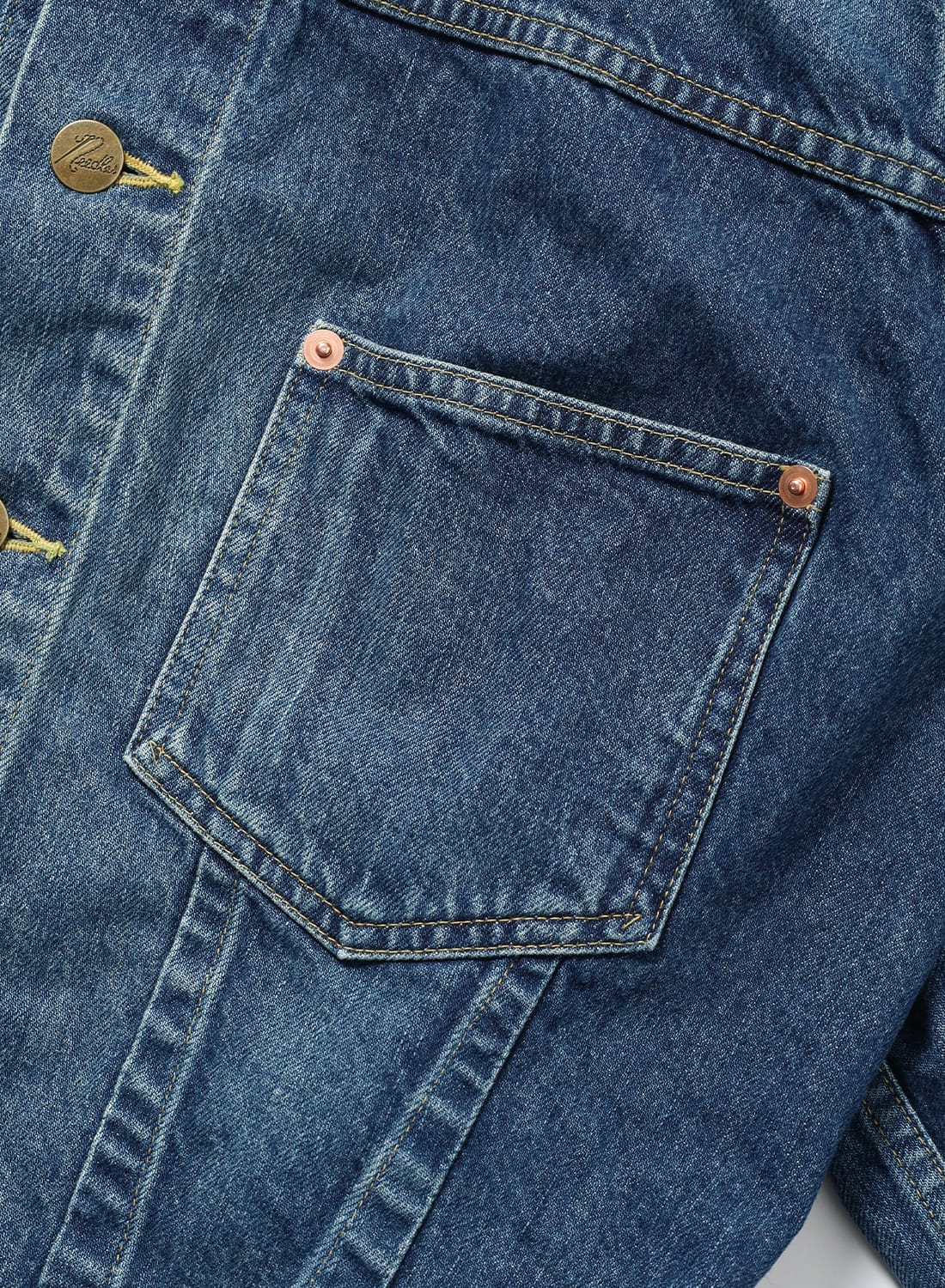 NEEDLES（ニードルズ）Darts Bottom Jean Jacket - 12oz Denim