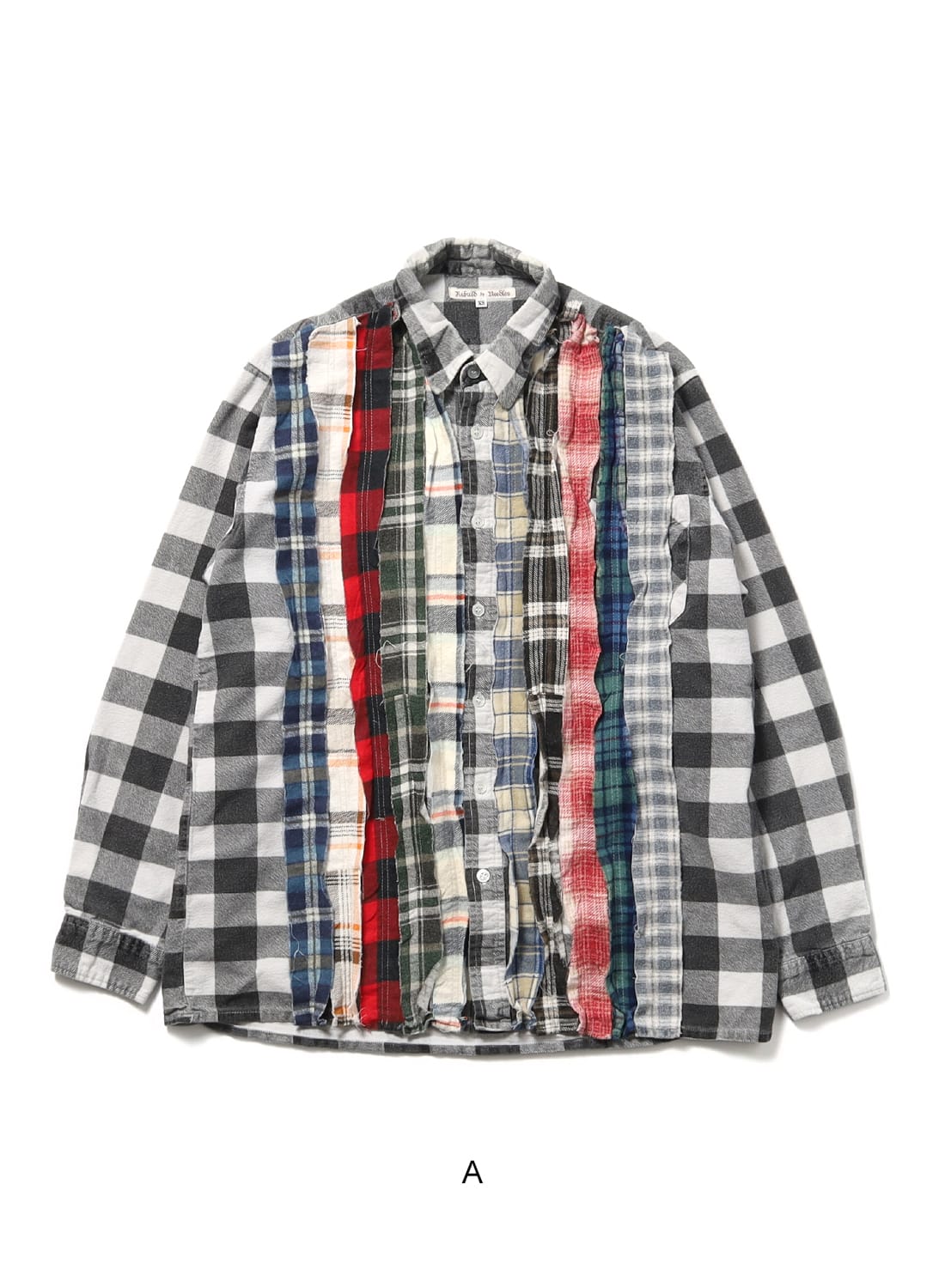 【Rebuild by Needles】リビルドバイニードルス　チェックシャツ② REBUILD BY NEEDLES (リビルド バイ ニードルス)|7CUTS FLANNEL