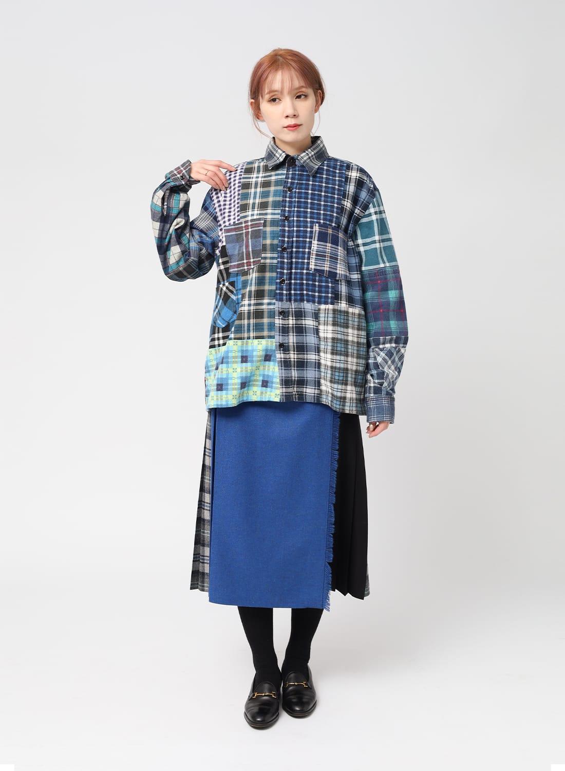Rebuild by Needles（リビルド バイ ニードルズ）Flannel Shirt