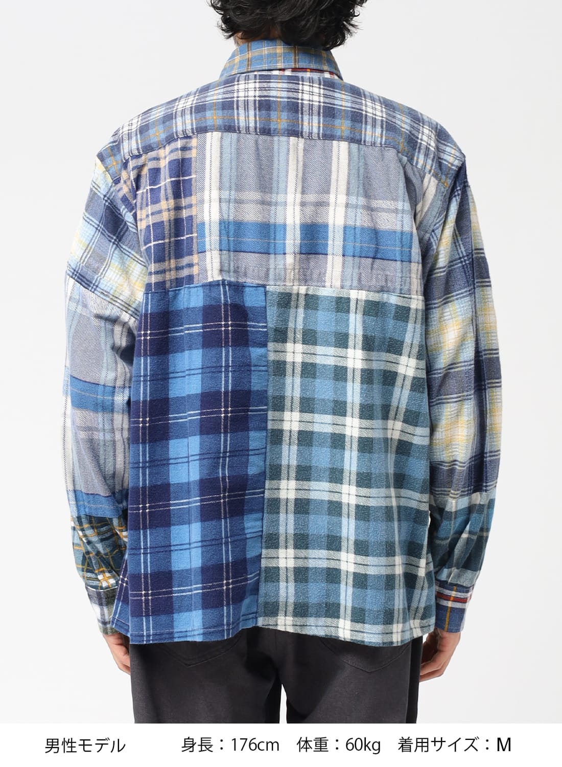 Rebuild by Needles（リビルド バイ ニードルズ）Flannel Shirt