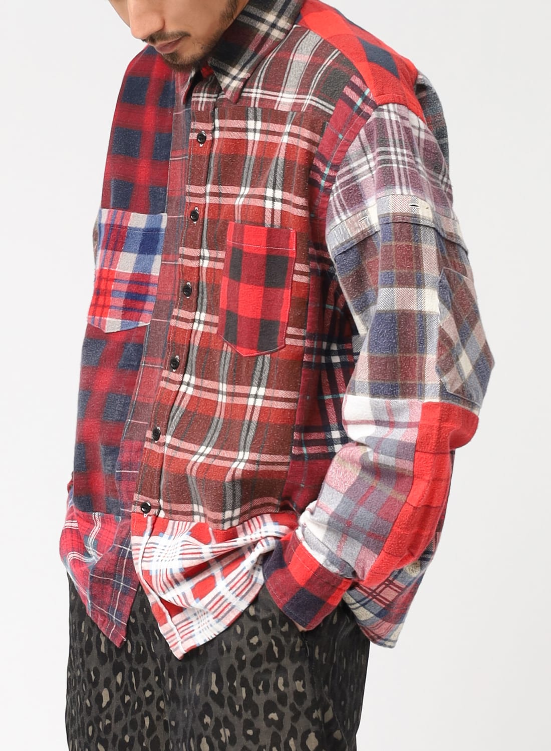Rebuild by Needles（リビルド バイ ニードルズ）Flannel Shirt