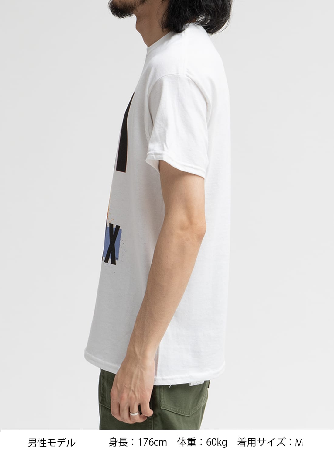 meer. メーア　ヘムシャーリングTシャツ HEM SHIRRING TEE /WHT A499 - MEER.