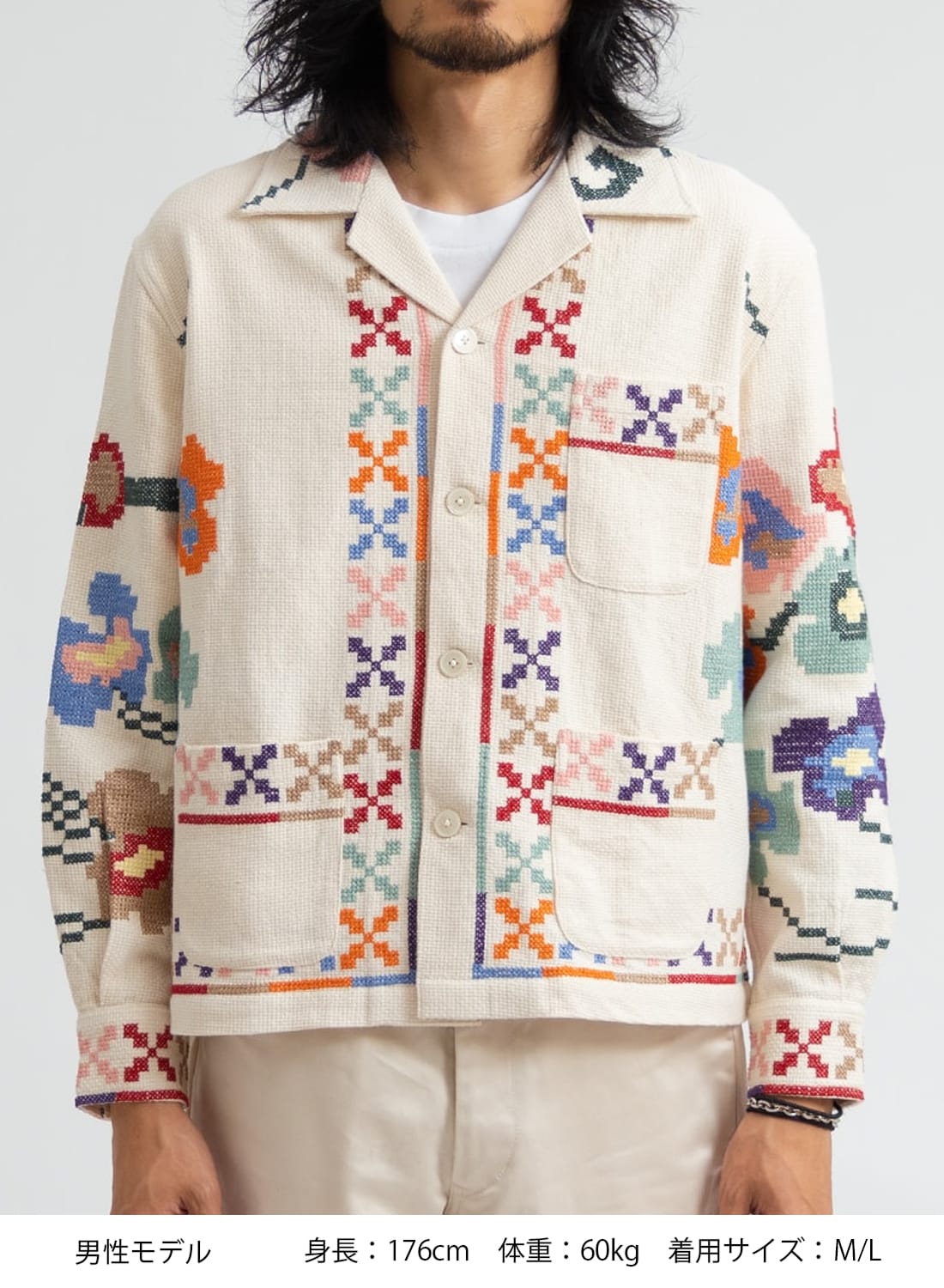 BODE(ボーディ)/PRISMA OVERSHIRT（プリズマ オーバーシャツ）/Emily