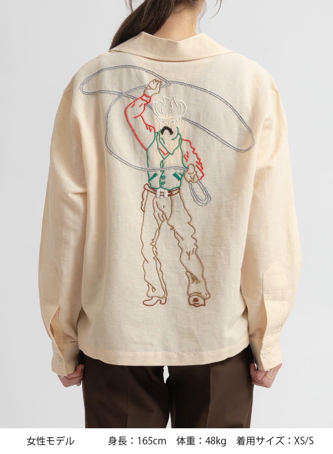 BODE(ボーディ)/BEADED BUCKAROO LS SHIRT（ビーデッド
