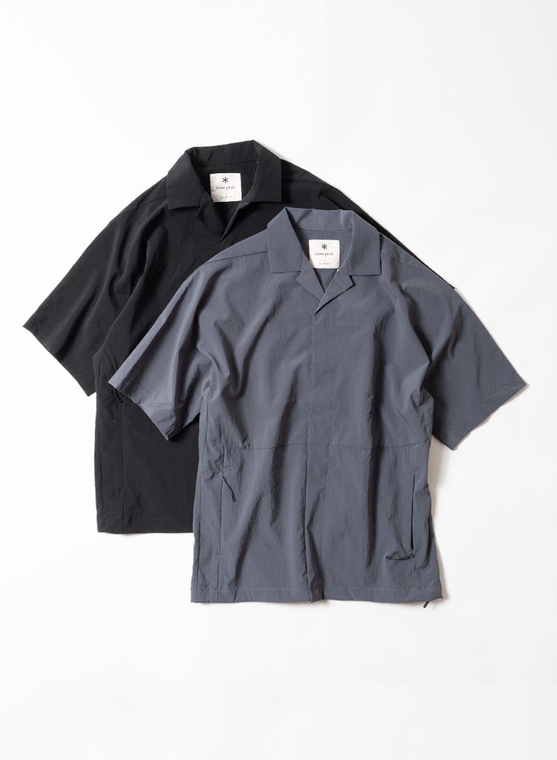 peak トランジットシャツ snow peak RW Transit Shirt ブラック （スノーピーク トランジット