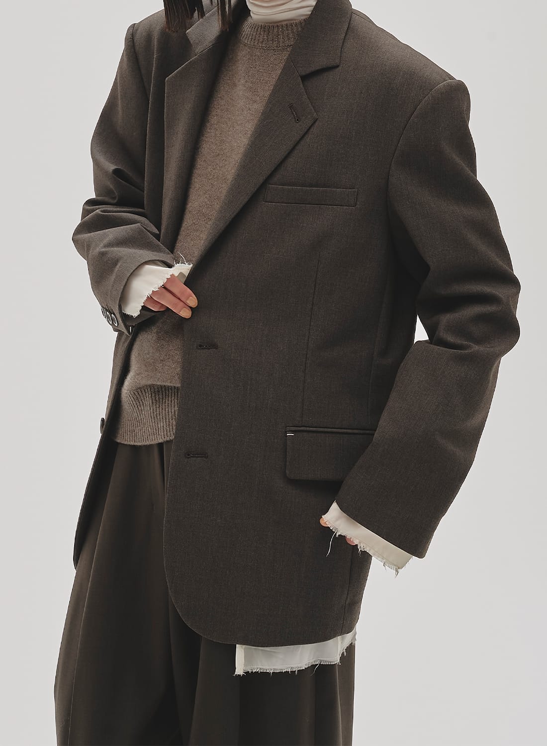25FW先行予約】TODAYFUL(トゥデイフル)/Over Shoulder Jacket