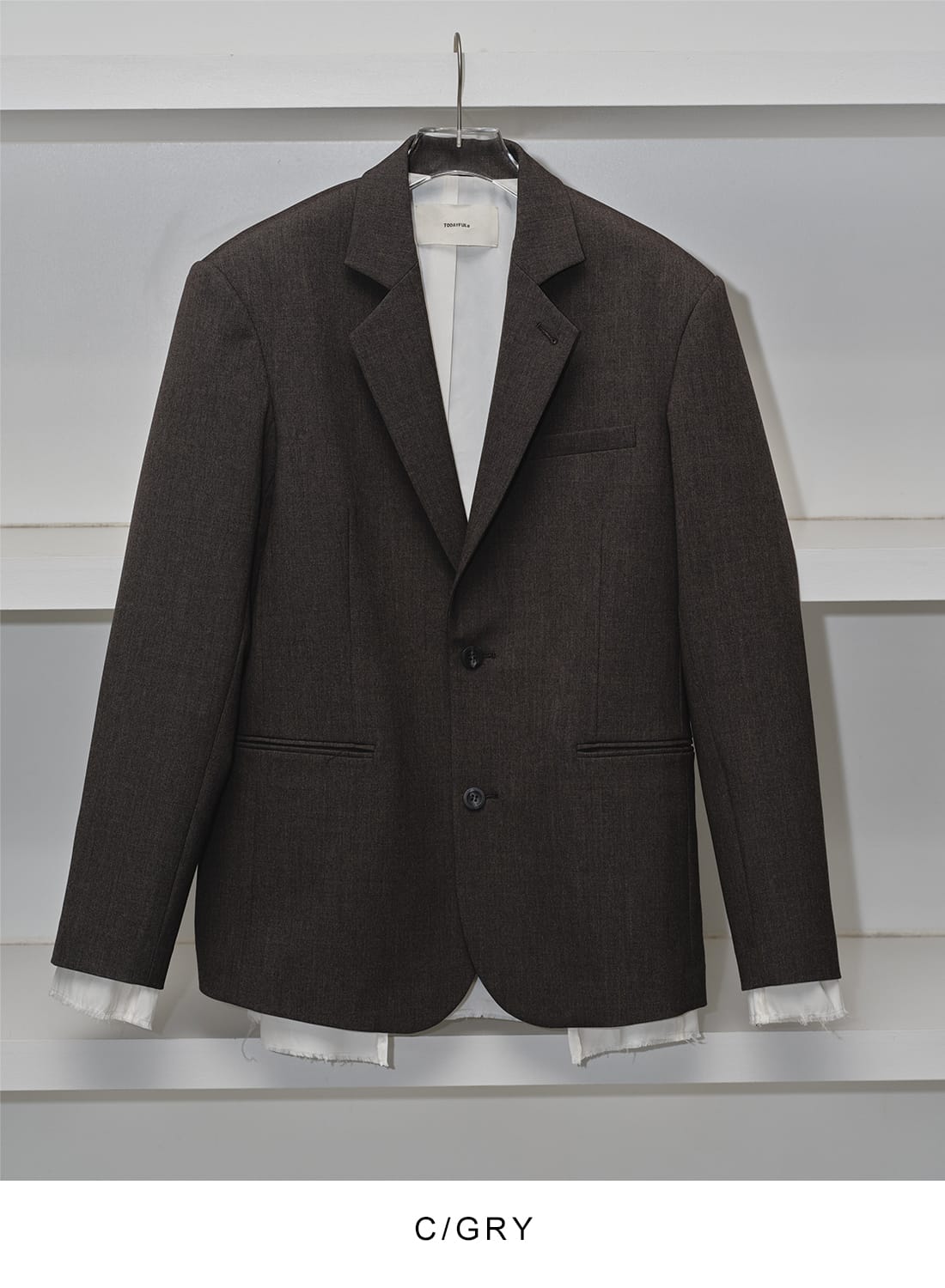 TODAYFUL / トゥデイフル ジャケットSatin Over Jacket TODAYFUL（トゥデイフル）の「Satin Over Jacket（テーラード