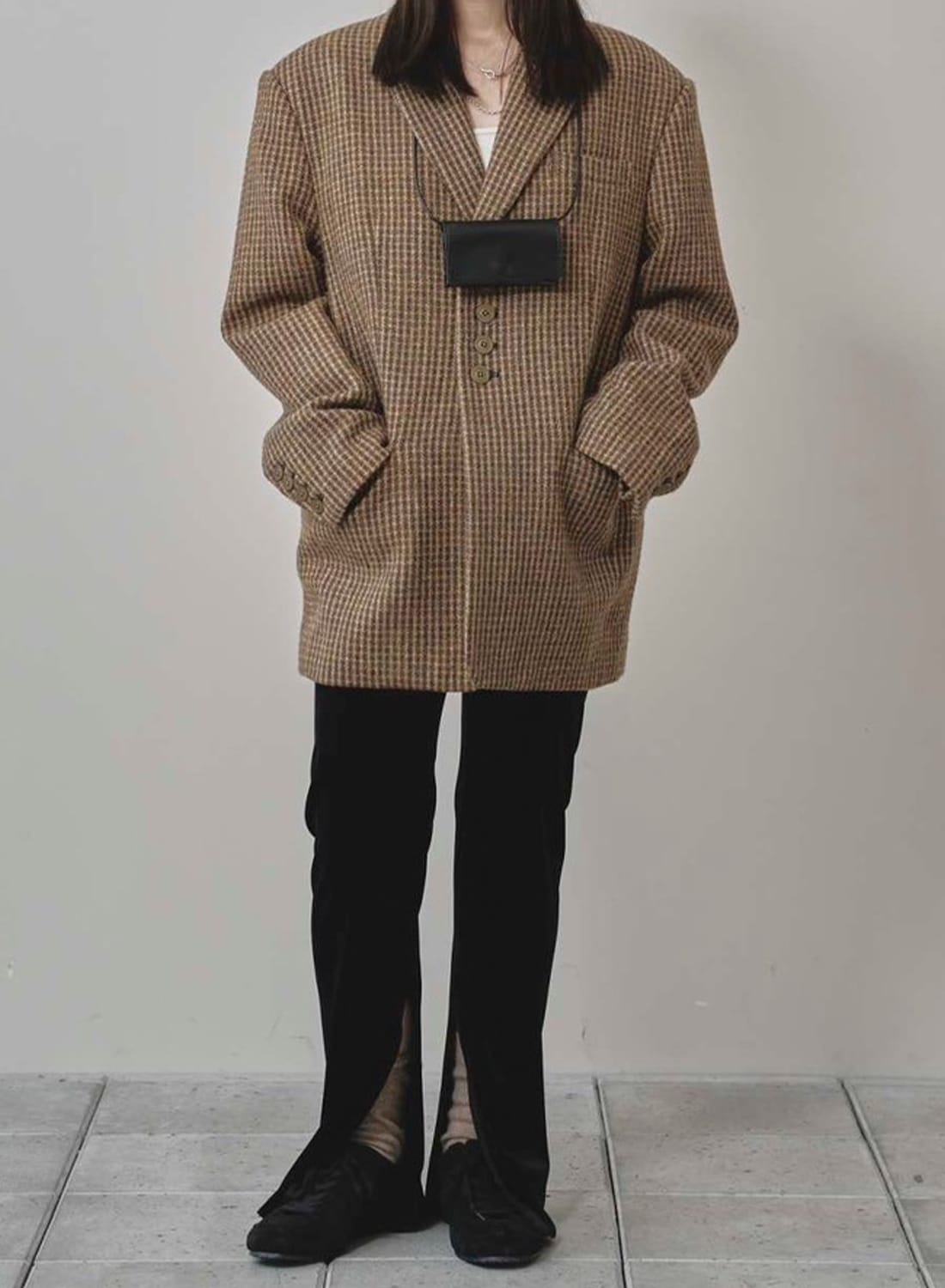 25FW先行予約】TODAYFUL(トゥデイフル)/Wool100% Check Jacket