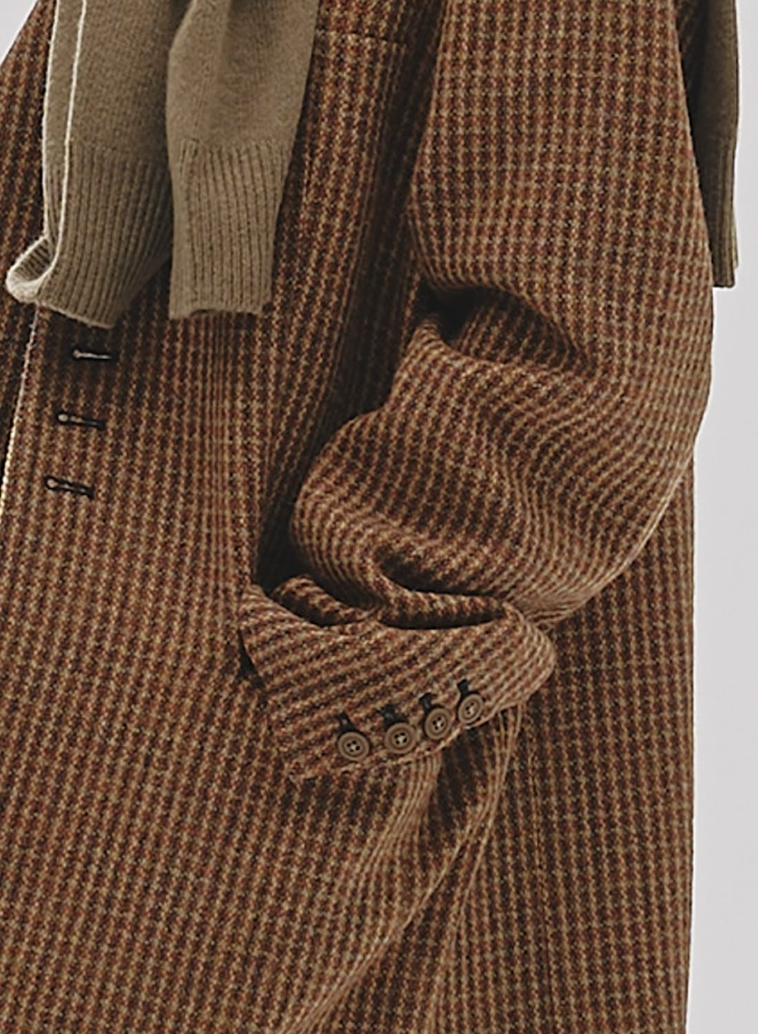 WOOL100% CHECK JACKET|【25FW先行予約】ウール チェック ジャケット