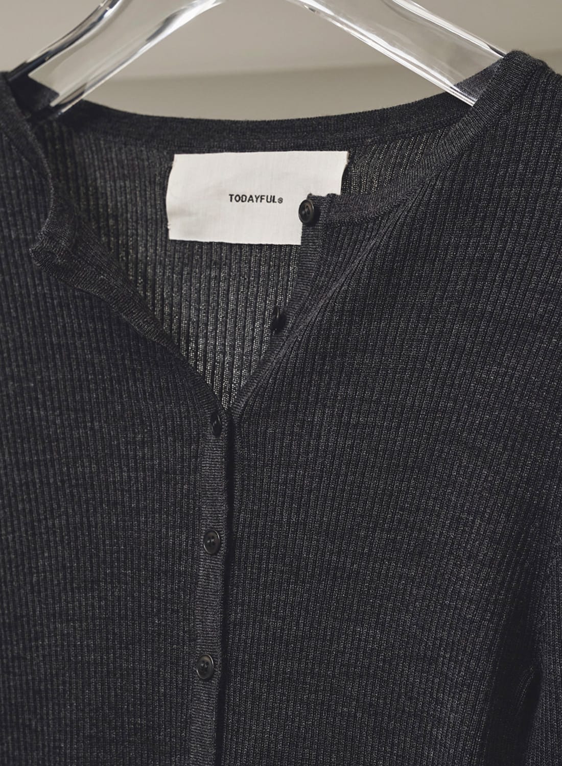 25FW先行予約】TODAYFUL(トゥデイフル)/Silkwool Knit Cardigan