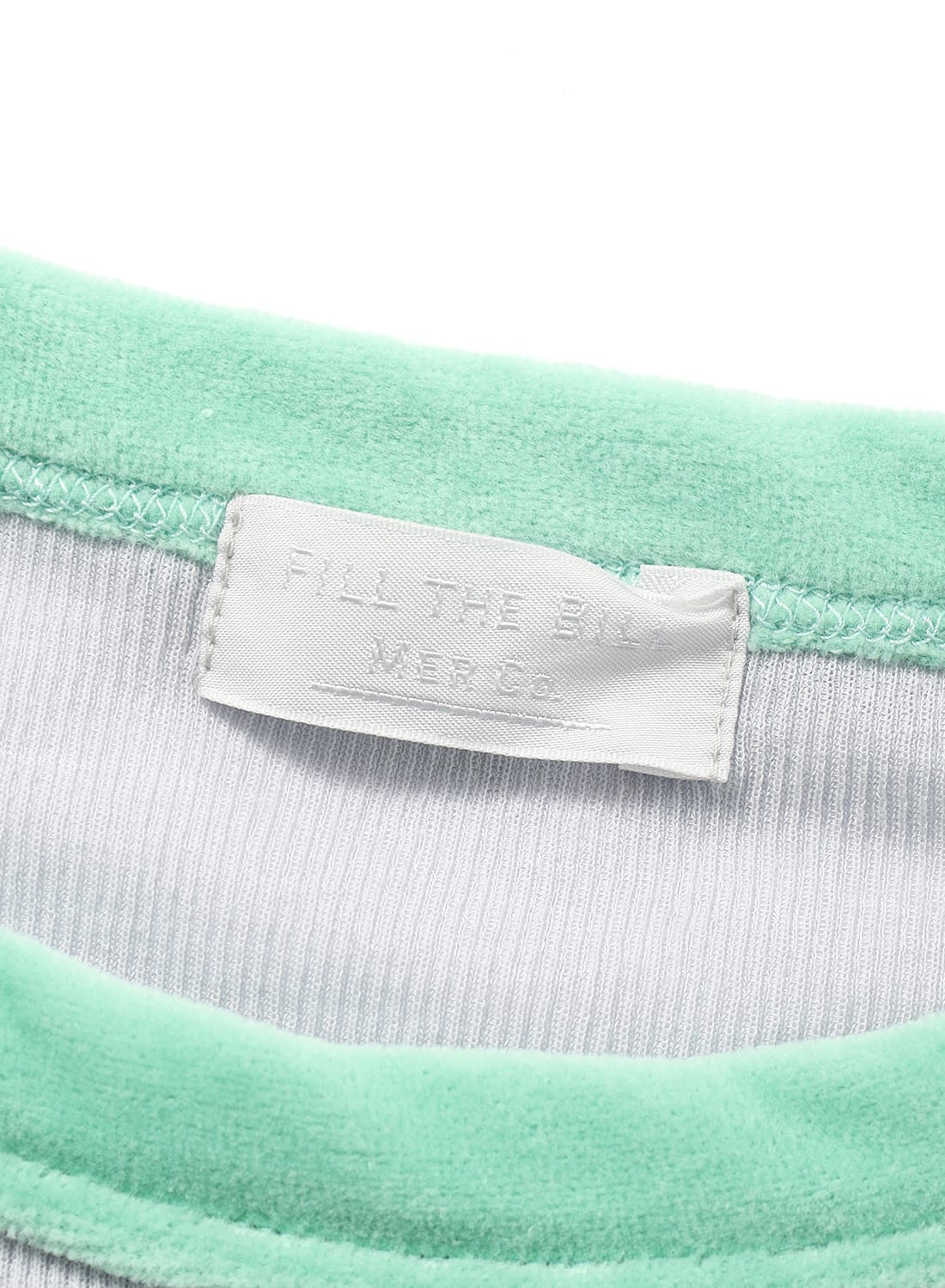 FILL THE BILL(フィルザビル)/NO SLEEVE VELOR TRIM