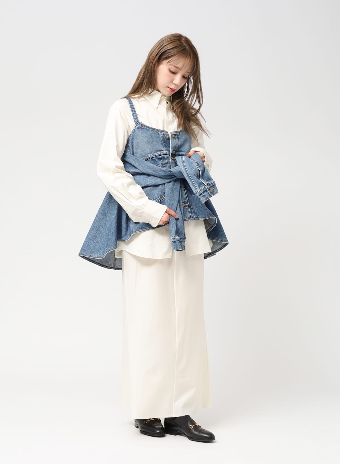 RYU KAGA(リュウ カガ)/Denim camisole(デニム キャミソール RYU KAGA(リュウ カガ)/Denim camisole(デニム キャミソール