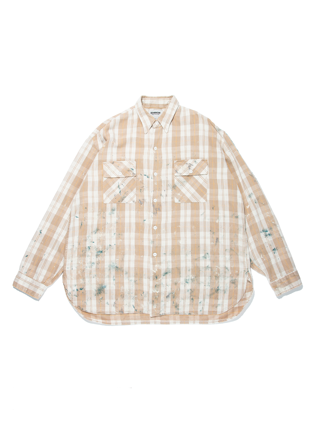 BOWWOW バウワウネルシャツM HEAVY WEIGHT FLANNEL SHIRTS ネルシャツ-バウワウ 通販 BOW WOW