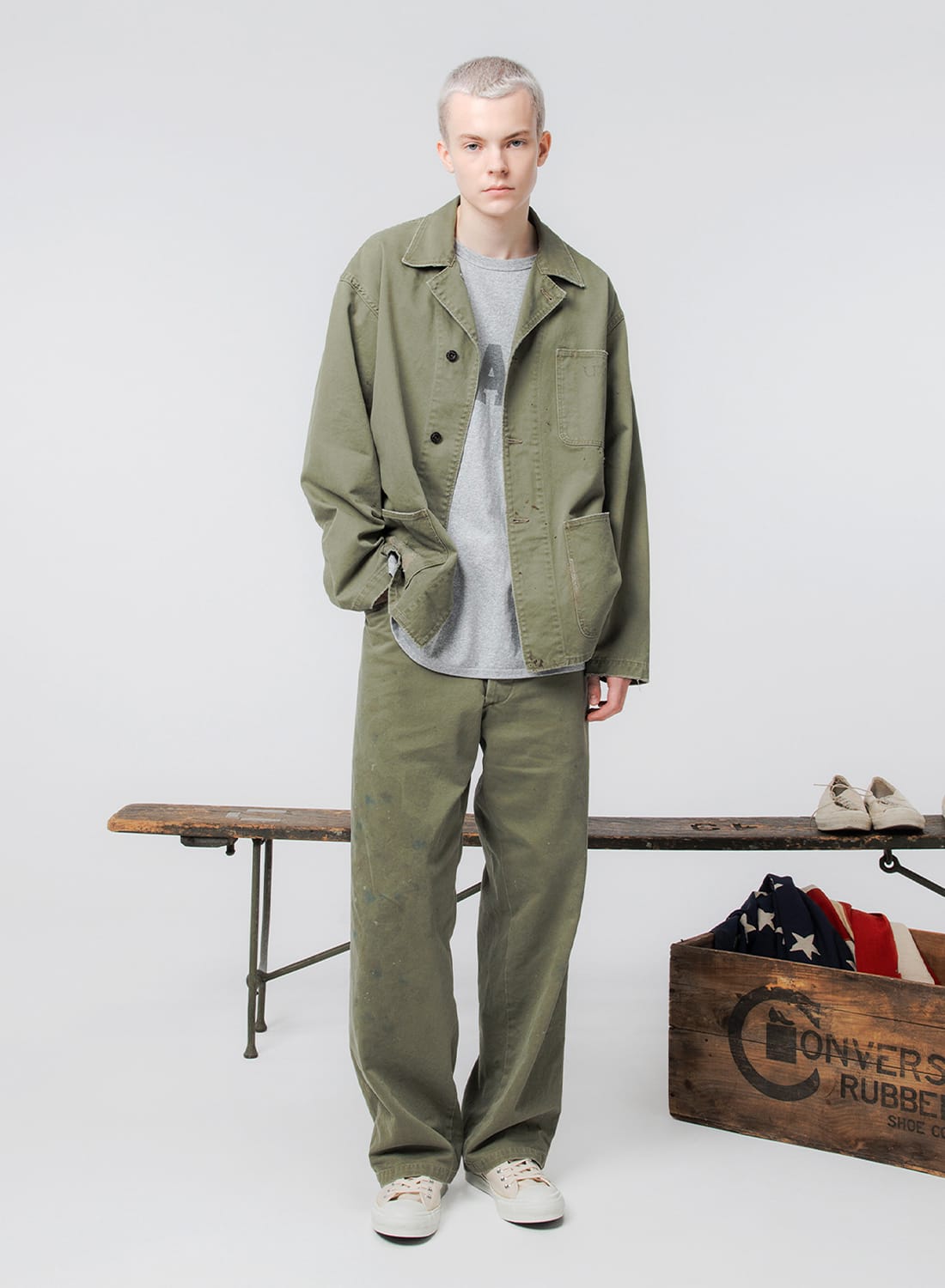 BOW WOW（バウワウ）USN N-3 TWILL TROUSER（U.S.NAVY N-3
