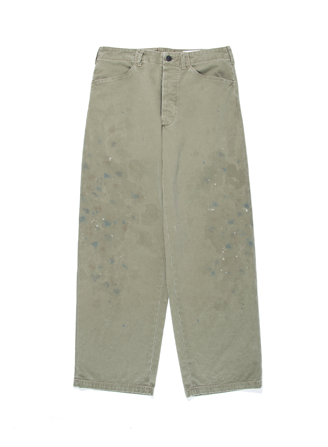 BOWWOW トラウザー パンツ LAST 1】BOWWOW「STAINED WORK TROUSERS - ワークトラウザー