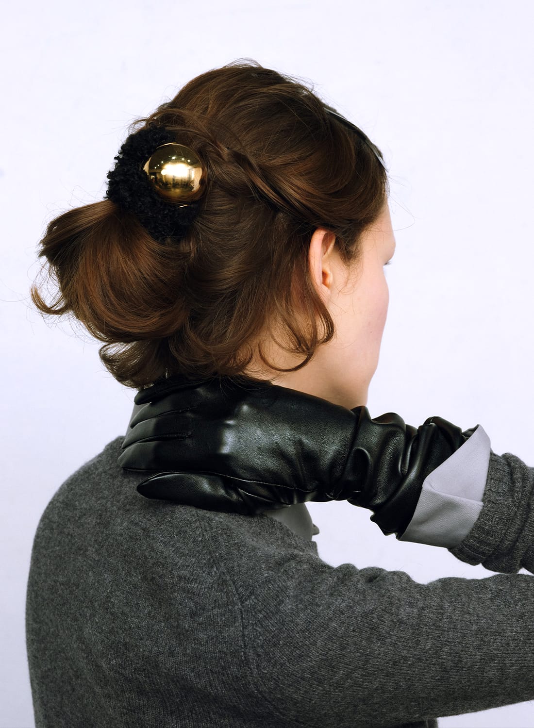 ヘアアクセサリー ne [SET/Gift packaging] Winter Edition Scrunchie Box 001 (se 5 Pack Hair Scrunchies Gift Box (multiple color options)