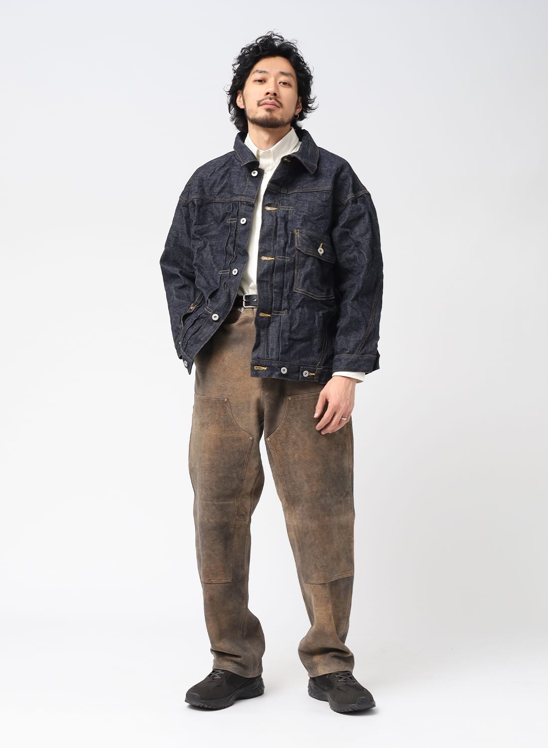 90's Levi's 70598 4ポケ ブラックデニムジャケット 表記(L