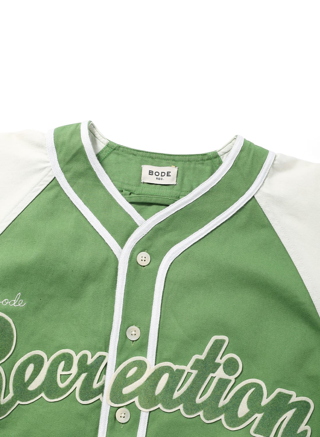 BODE（ボーディ）BASEBALL SHIRT（ベースボールシャツ）コットン
