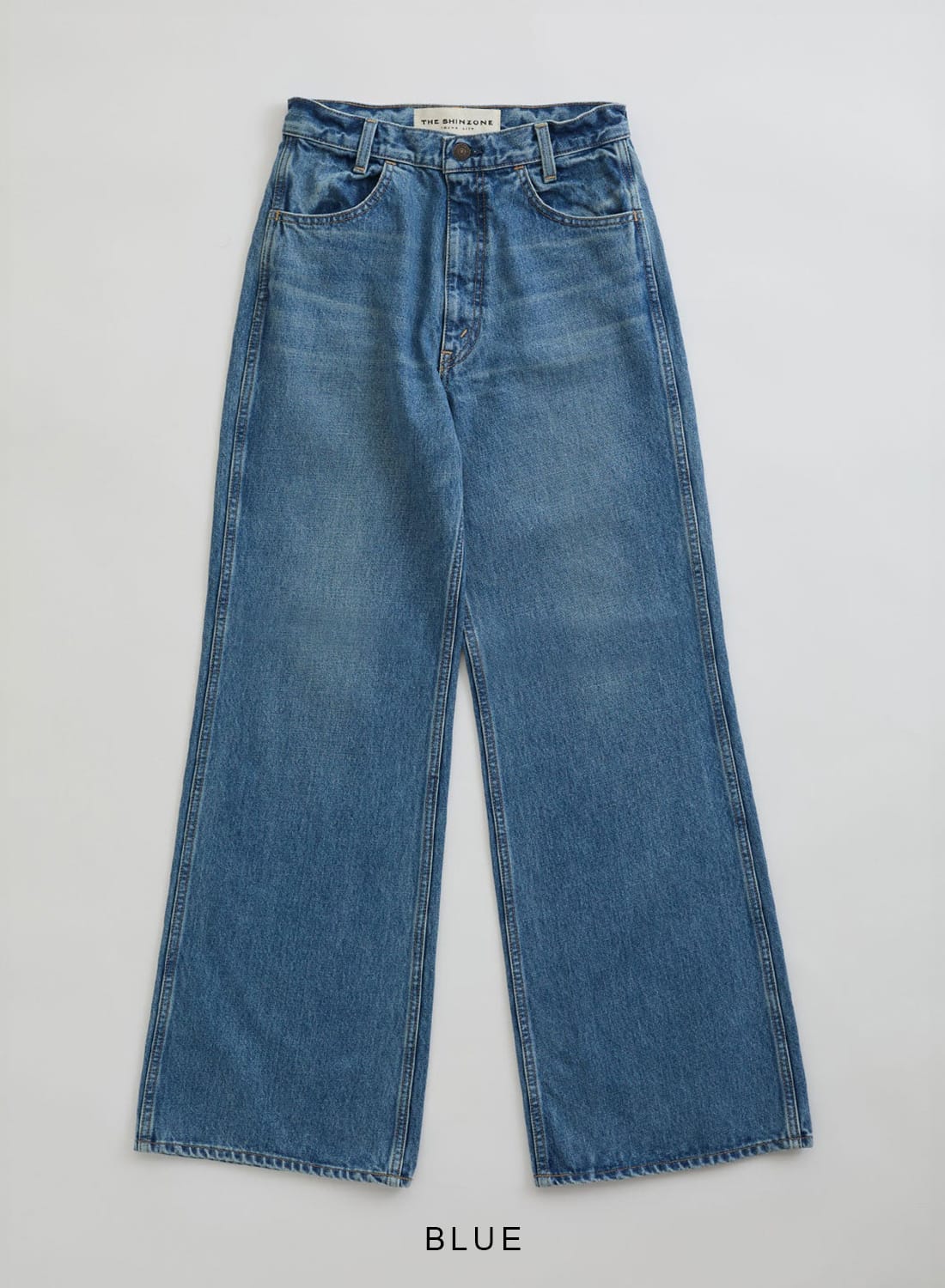 フレアデニム zenez opium ペイントpants Shinzone(シンゾーン)/PARISIENNE DENIM(パリジェンヌ デニム