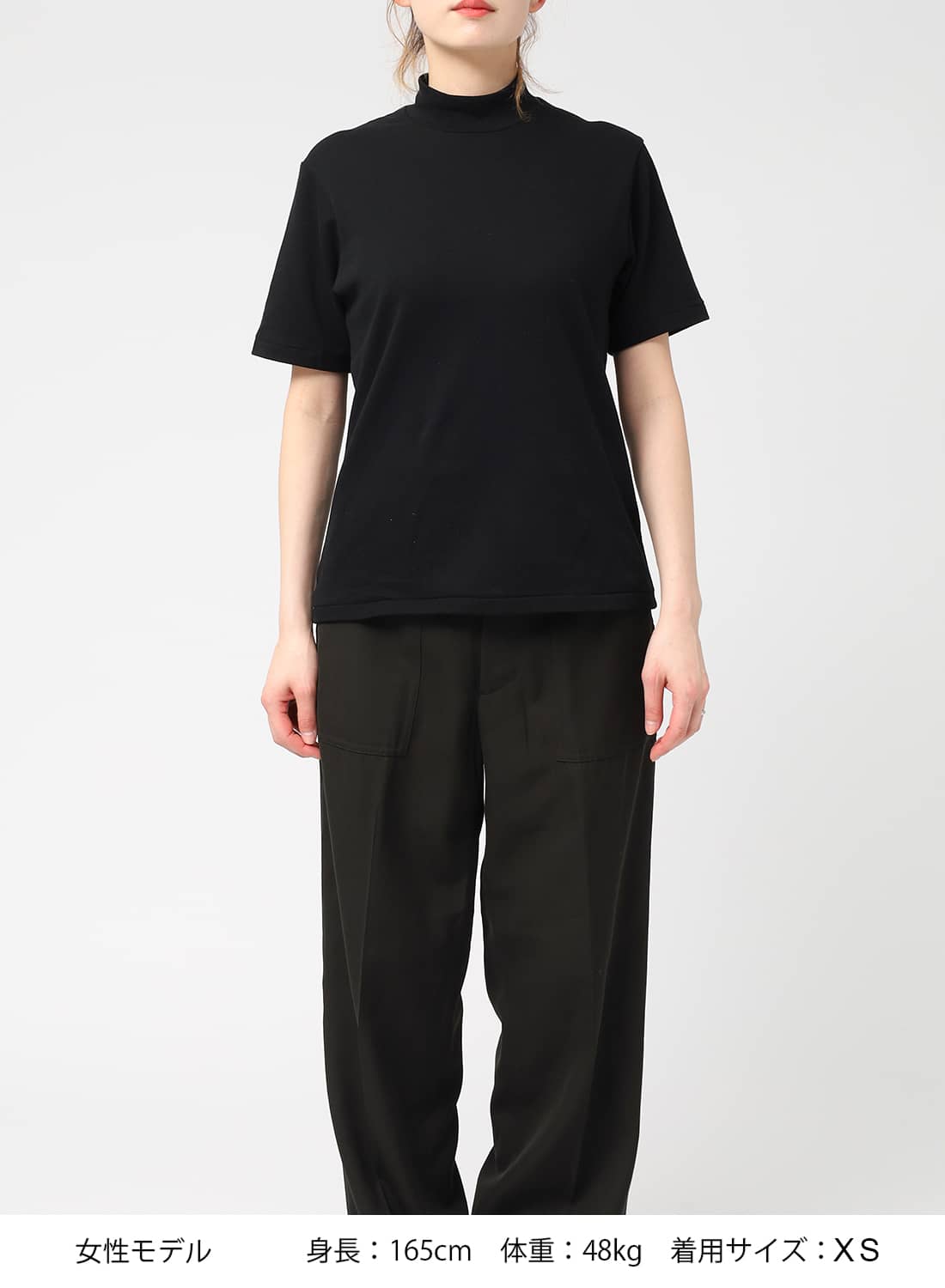ANATOMICA アナトミカ モックネック Tシャツ TEE MOCK NECK TEE